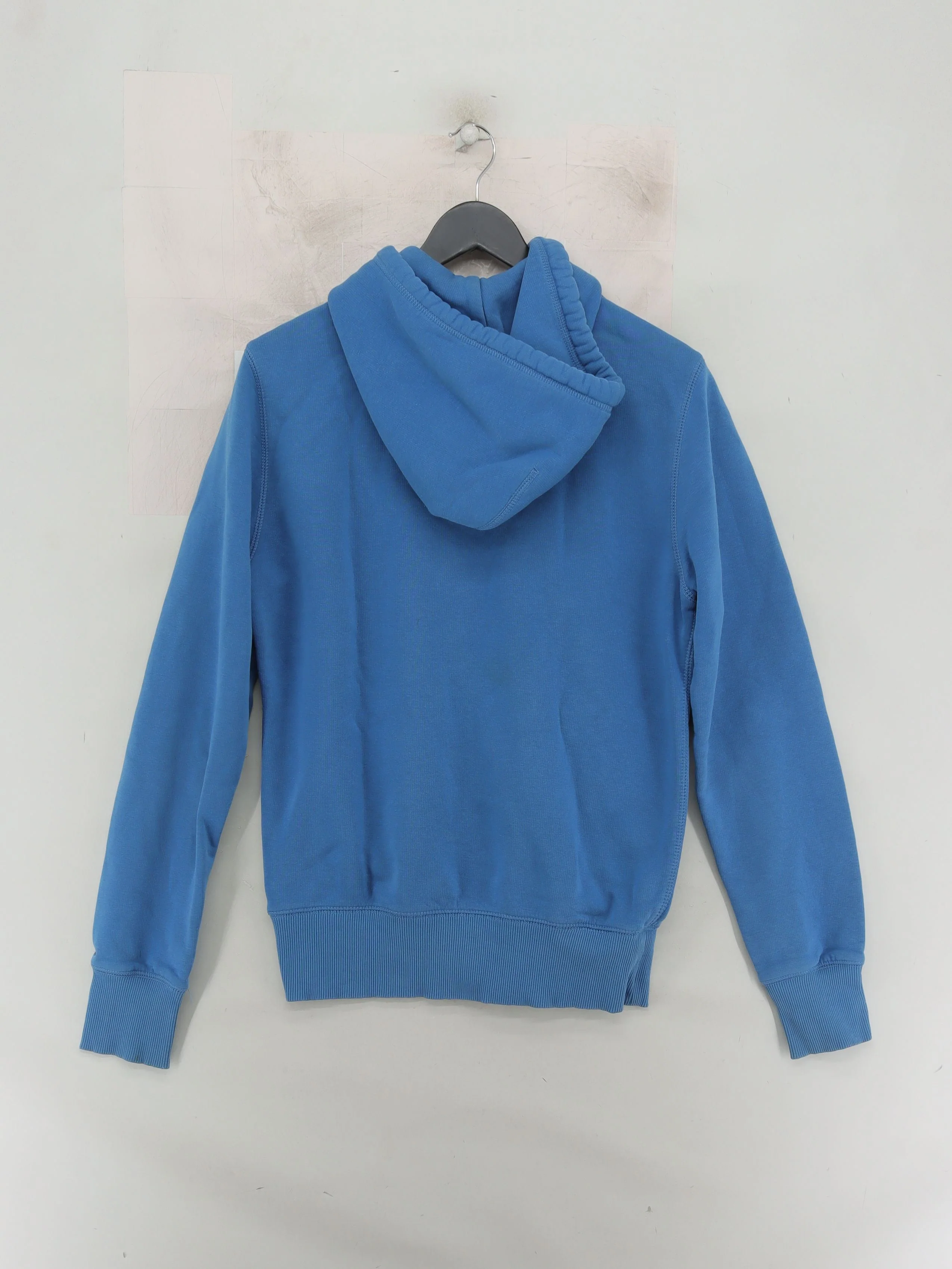 Hilfiger Denim Men's Hoodie M Blue Cotton with Polyester, Elastane Pullover - Image 2