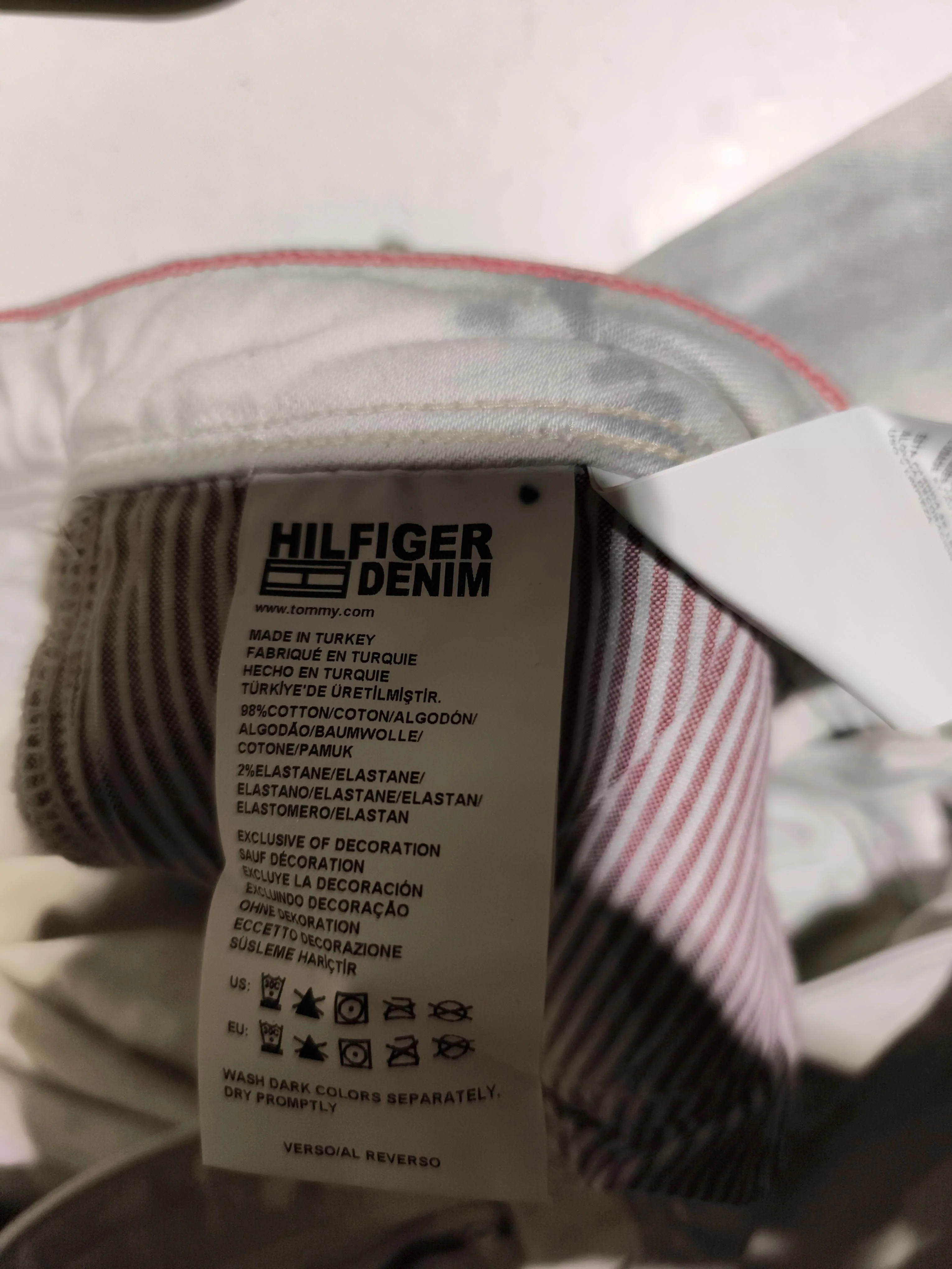 Hilfiger Denim Men's Jeans W 30 in Cream Cotton New with tags - Image 7