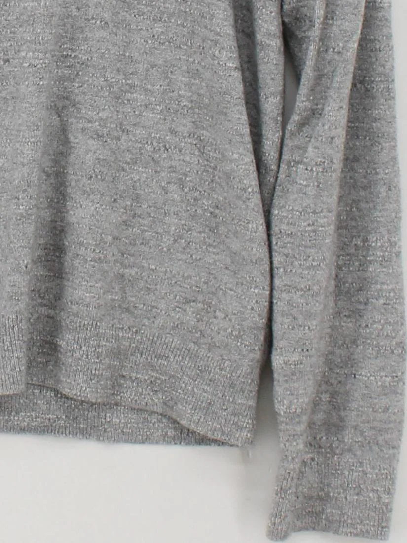 Hilfiger Denim Men's Jumper M Grey Cotton with Nylon, Viscose Pullover - Image 4