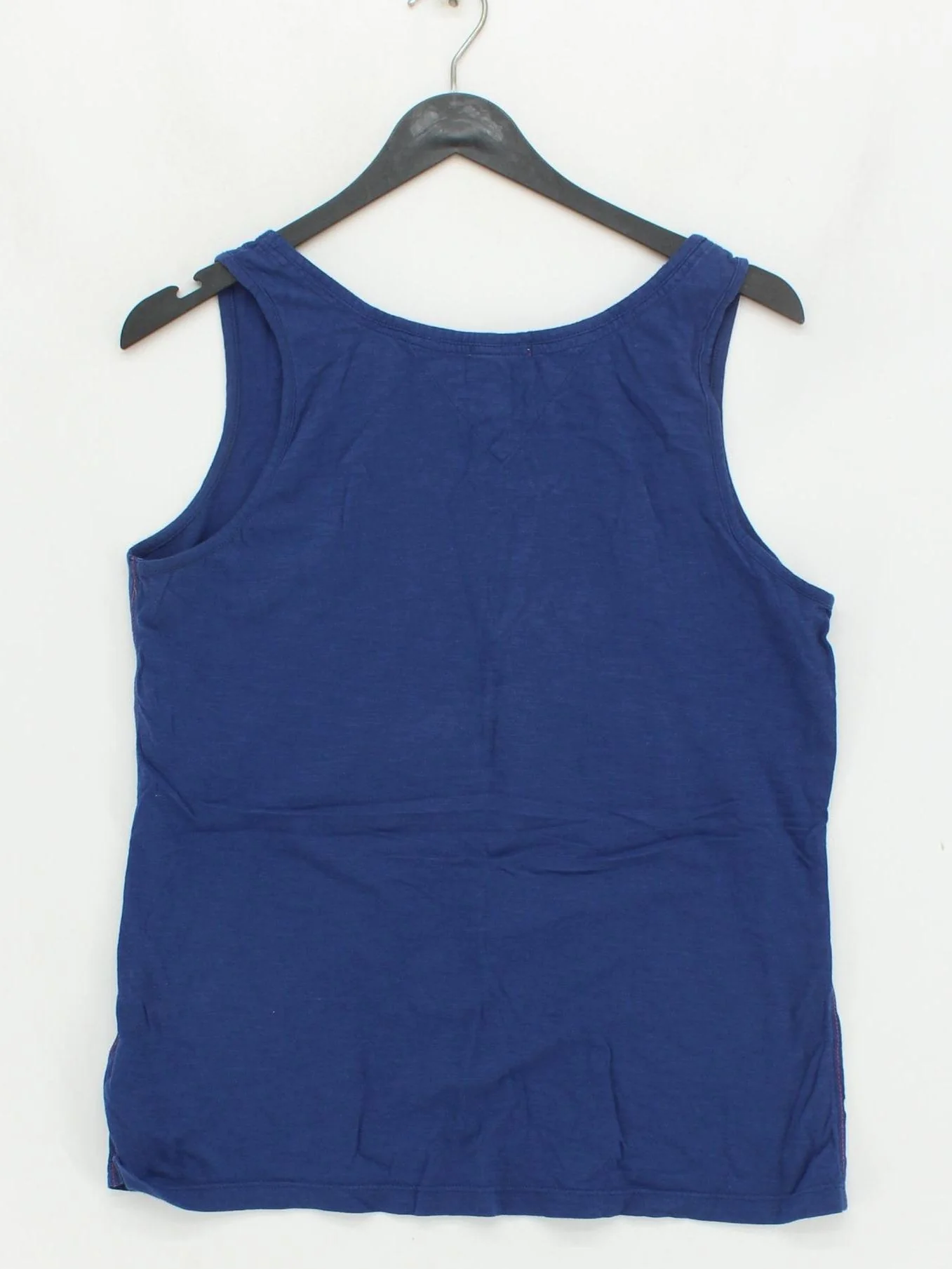 Hilfiger Denim Women's T-Shirt M Blue 100% Cotton Basic - Image 2