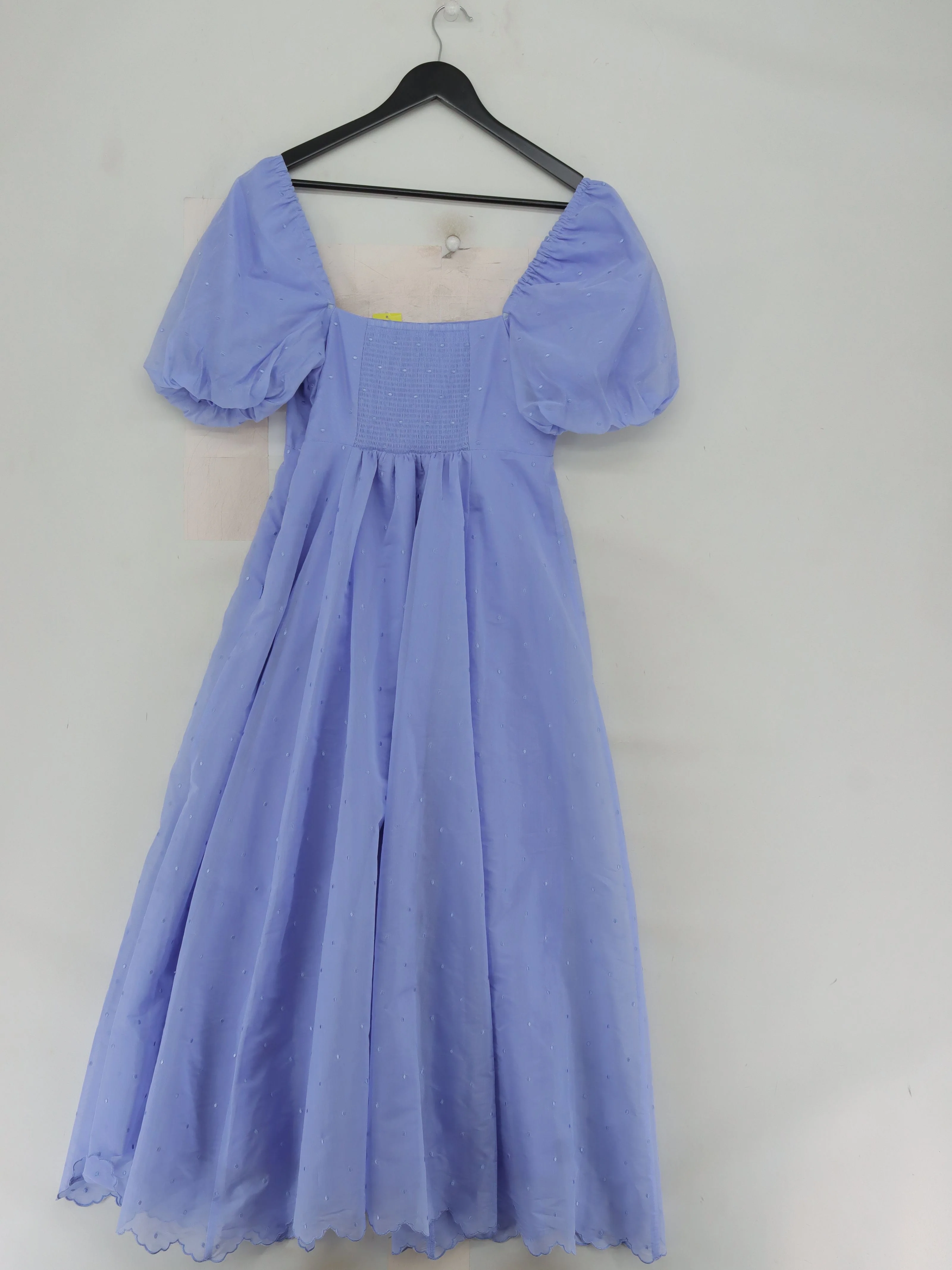 HILL HOUSE Skater Midi Dress M in Blue - Image 2