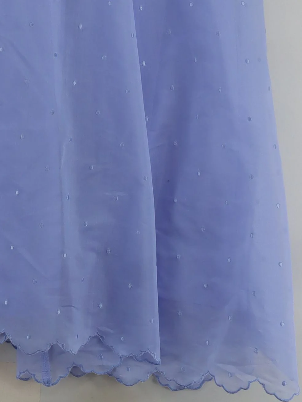 HILL HOUSE Skater Midi Dress M in Blue - Image 4