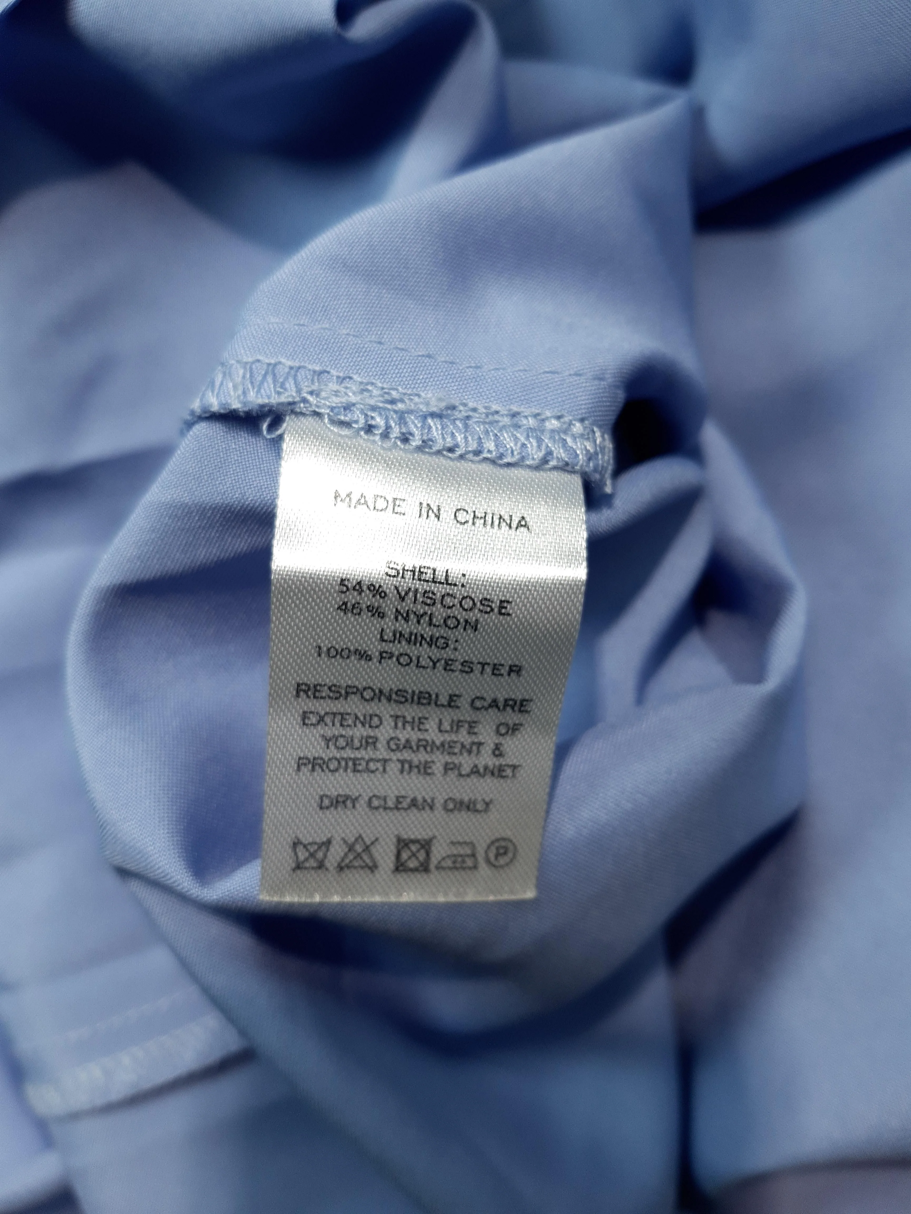 HILL HOUSE Skater Midi Dress M in Blue - Image 6