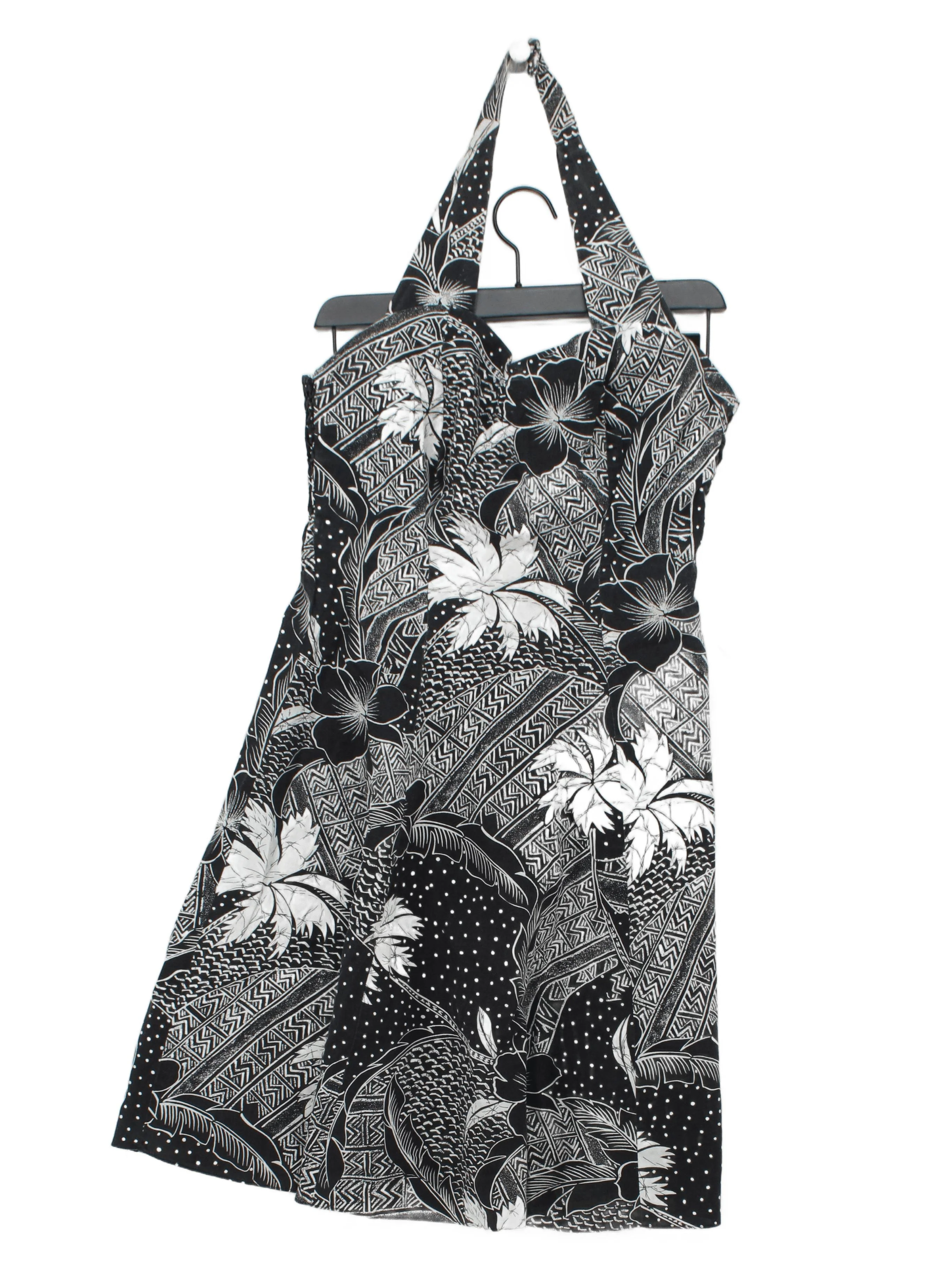 Hilo Hattie Tank Midi Dress in Black