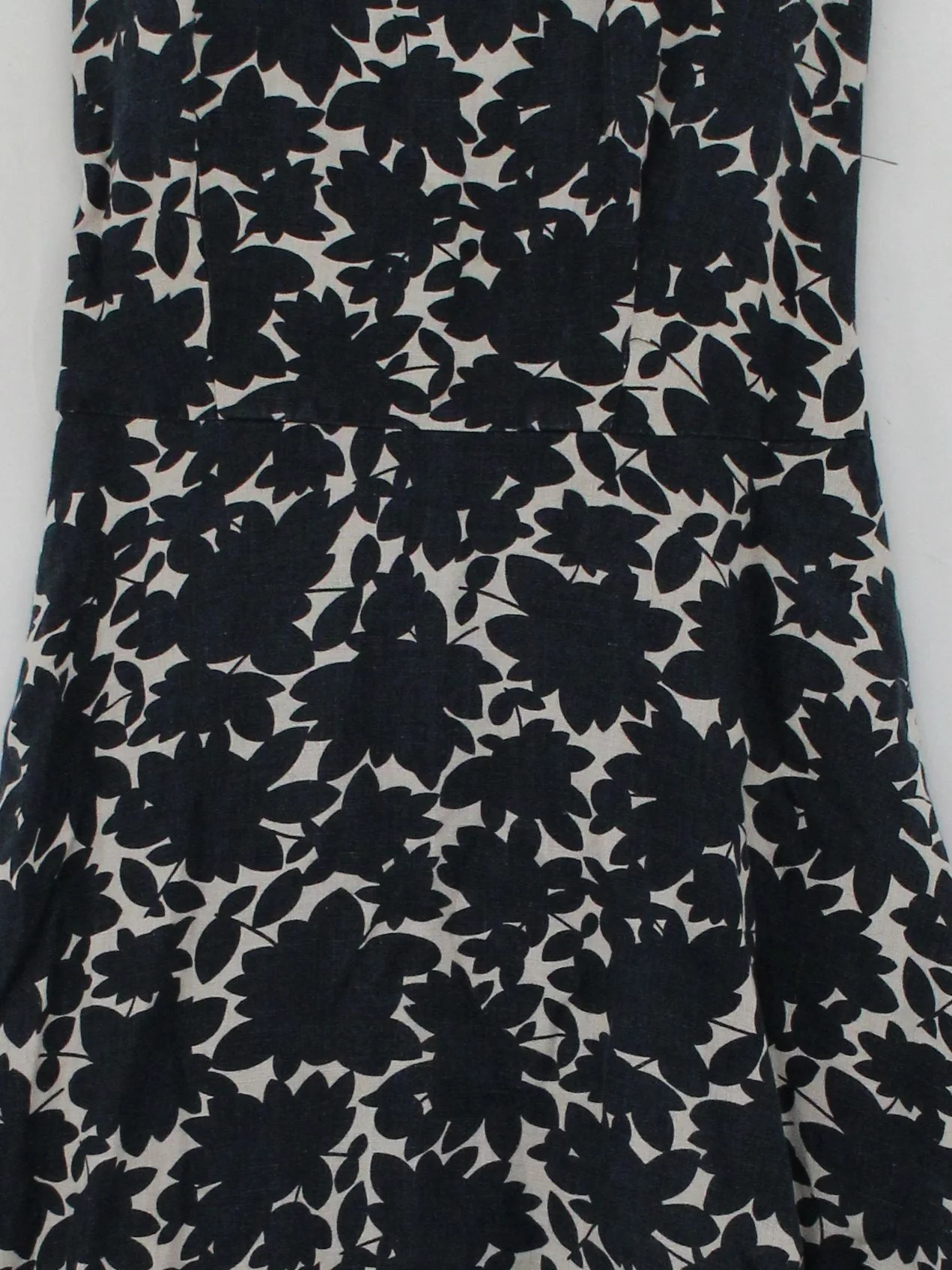 Hobbs A-Line Midi Dress UK10 in Blue - Image 3