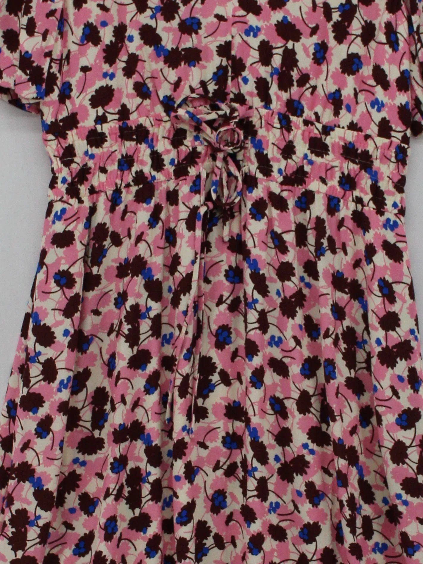Hobbs A-Line Midi Dress UK10 in Multi - Image 3