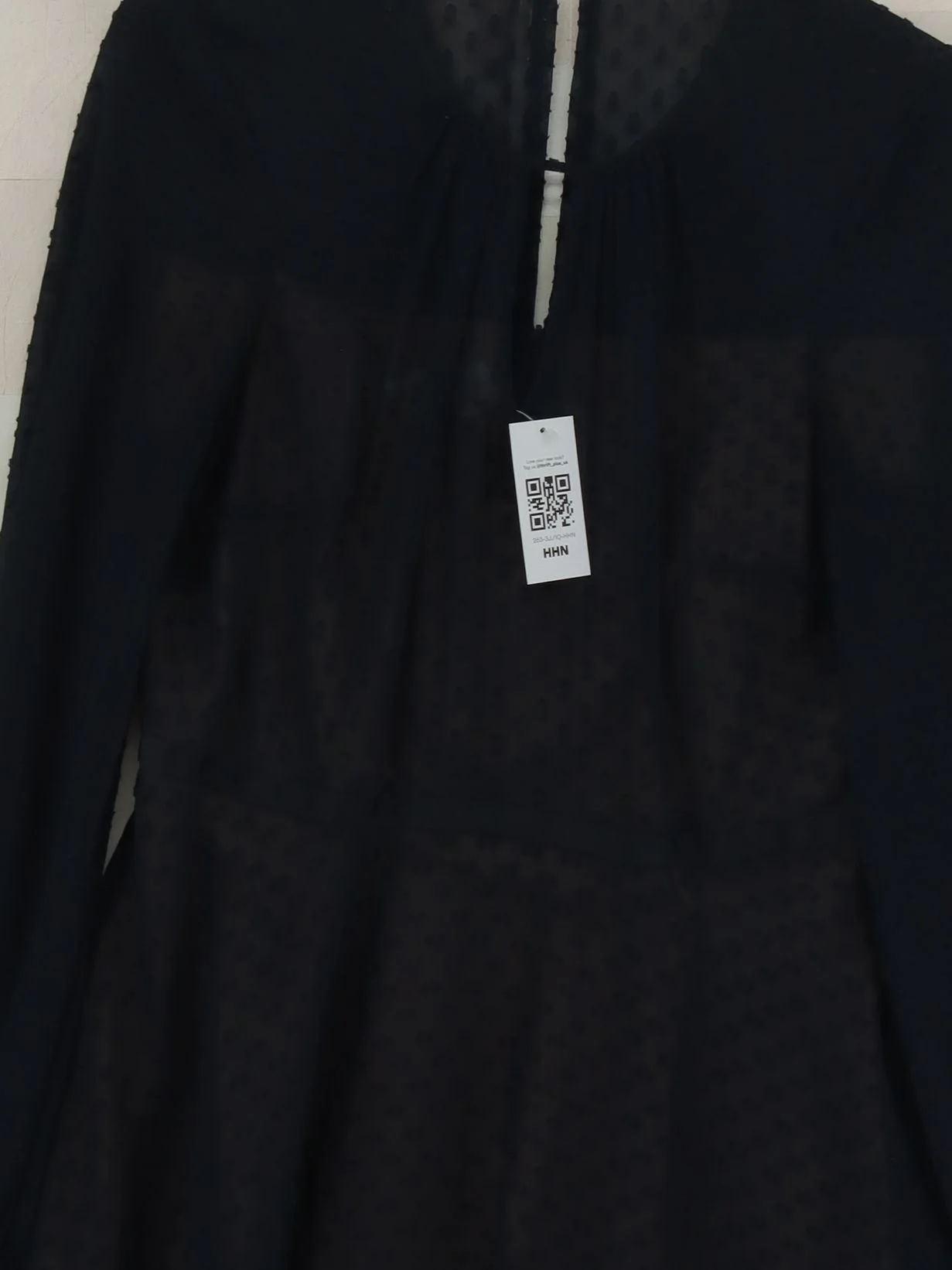 Hobbs A-Line Midi Dress UK12 in Black - Image 3