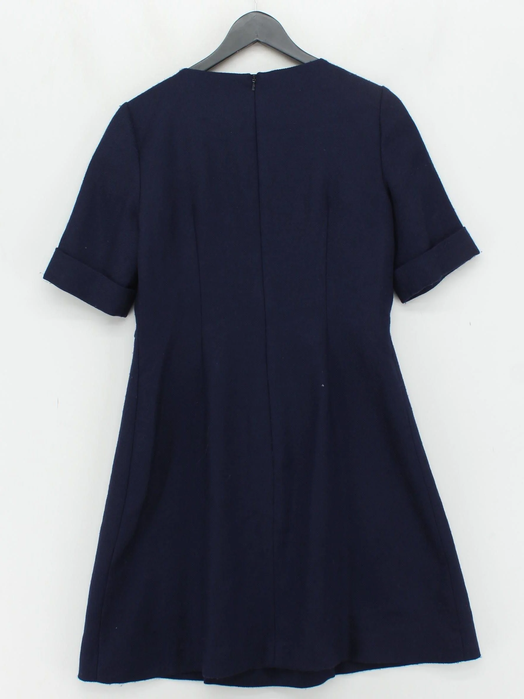 Hobbs A-Line Midi Dress UK12 in Blue - Image 2