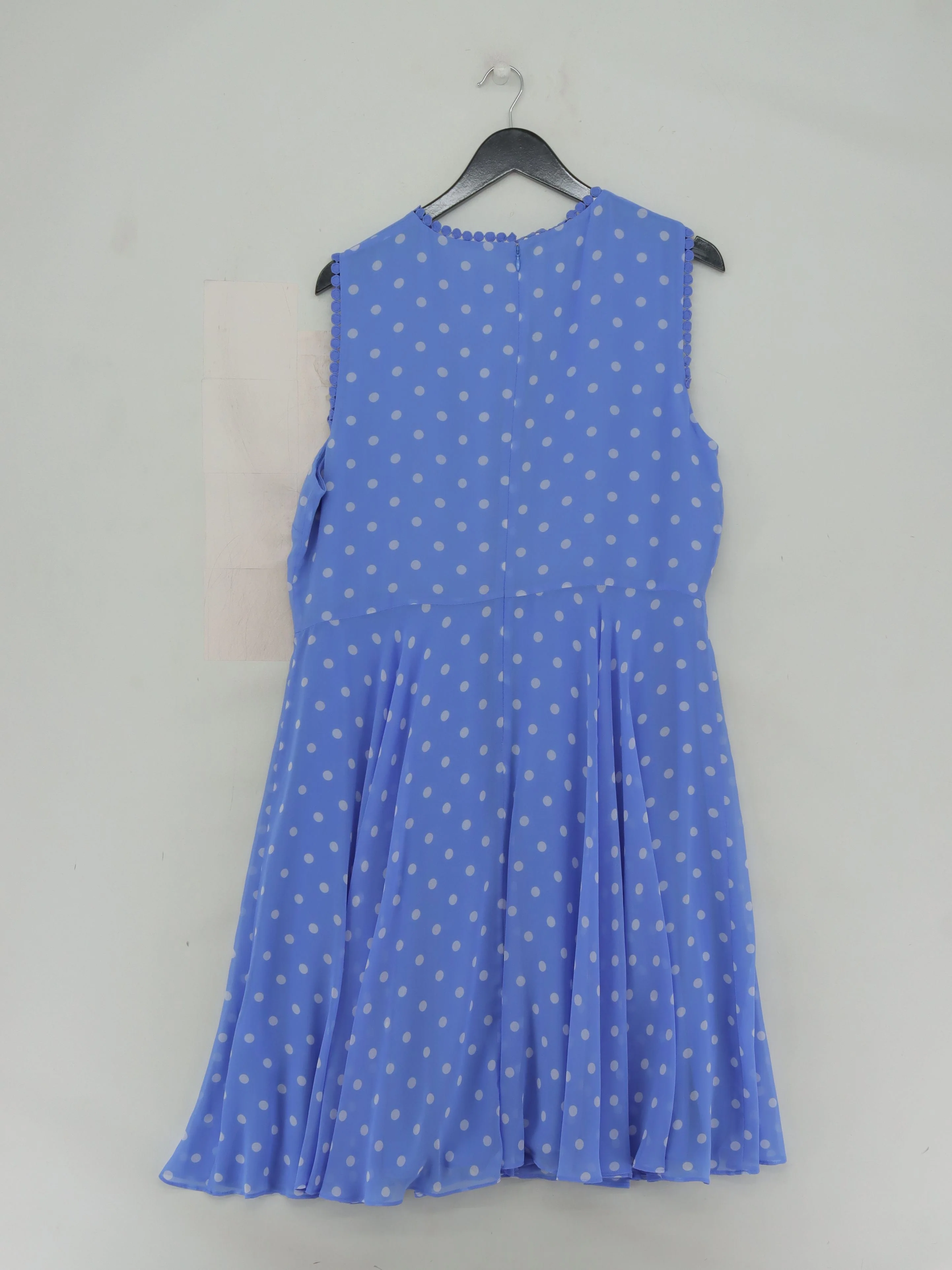 Hobbs A-Line Midi Dress UK18 in Blue - Image 2
