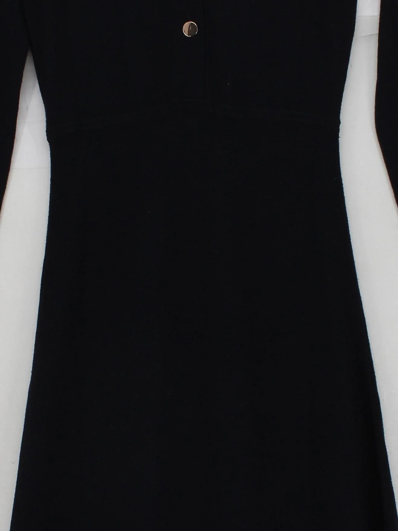 Hobbs A-Line Midi Dress UK8 in Black - Image 3