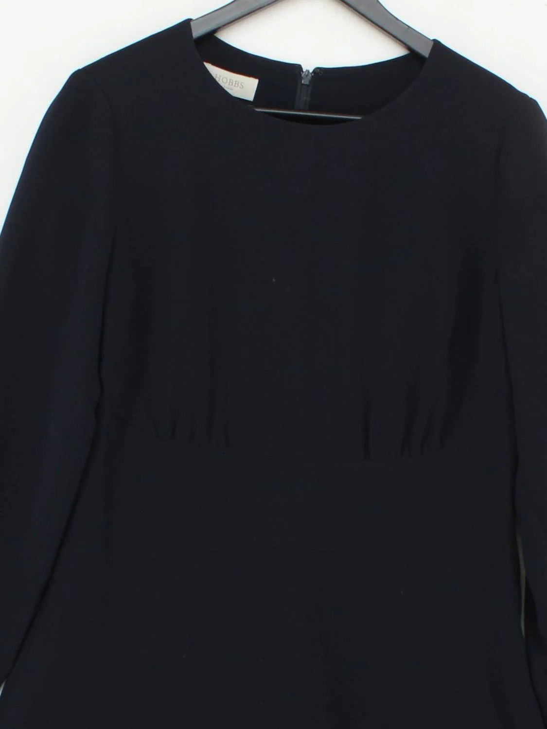 Hobbs A-Line Mini Dress UK14 in Blue - Image 3
