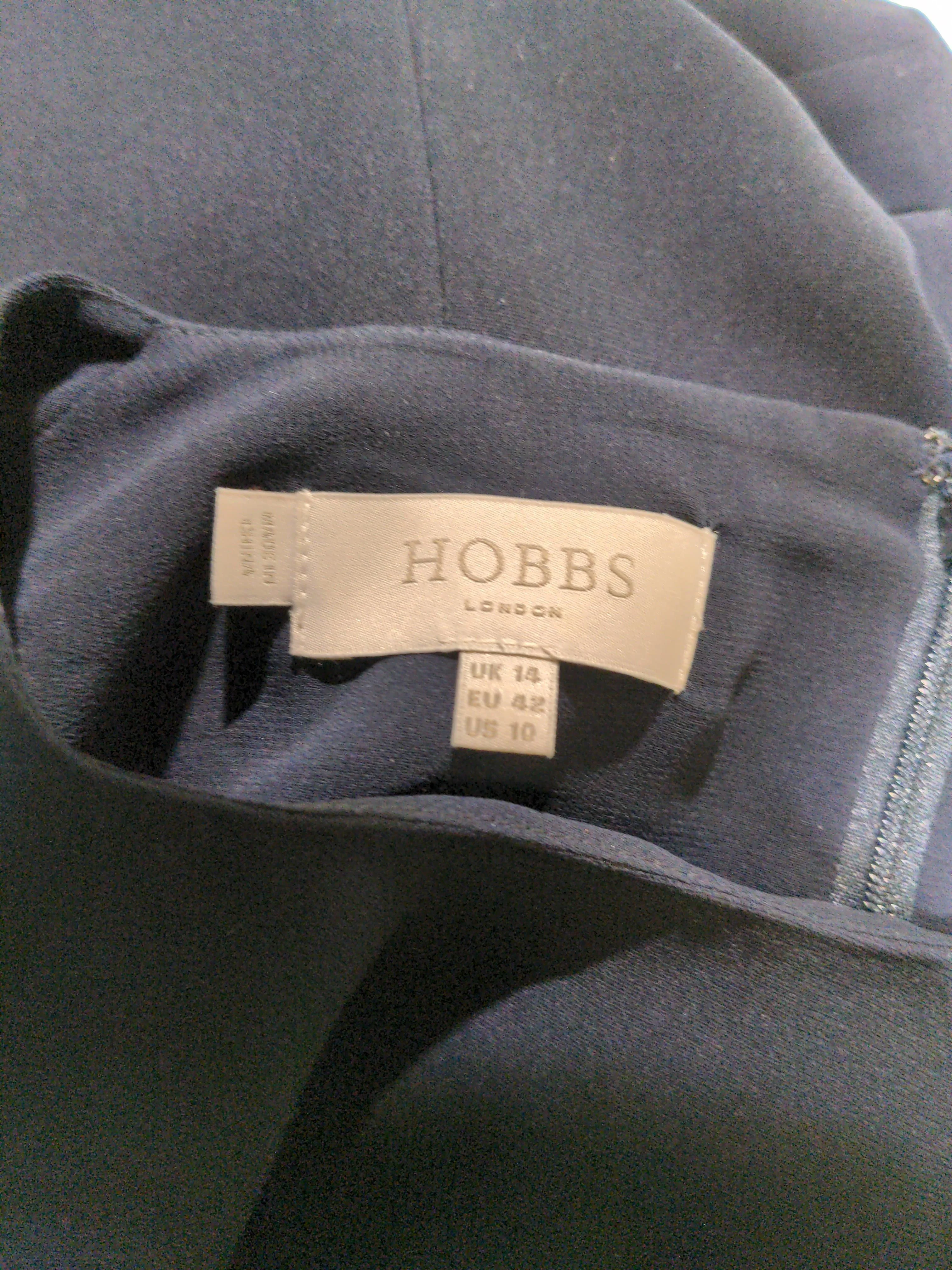Hobbs A-Line Mini Dress UK14 in Blue - Image 5