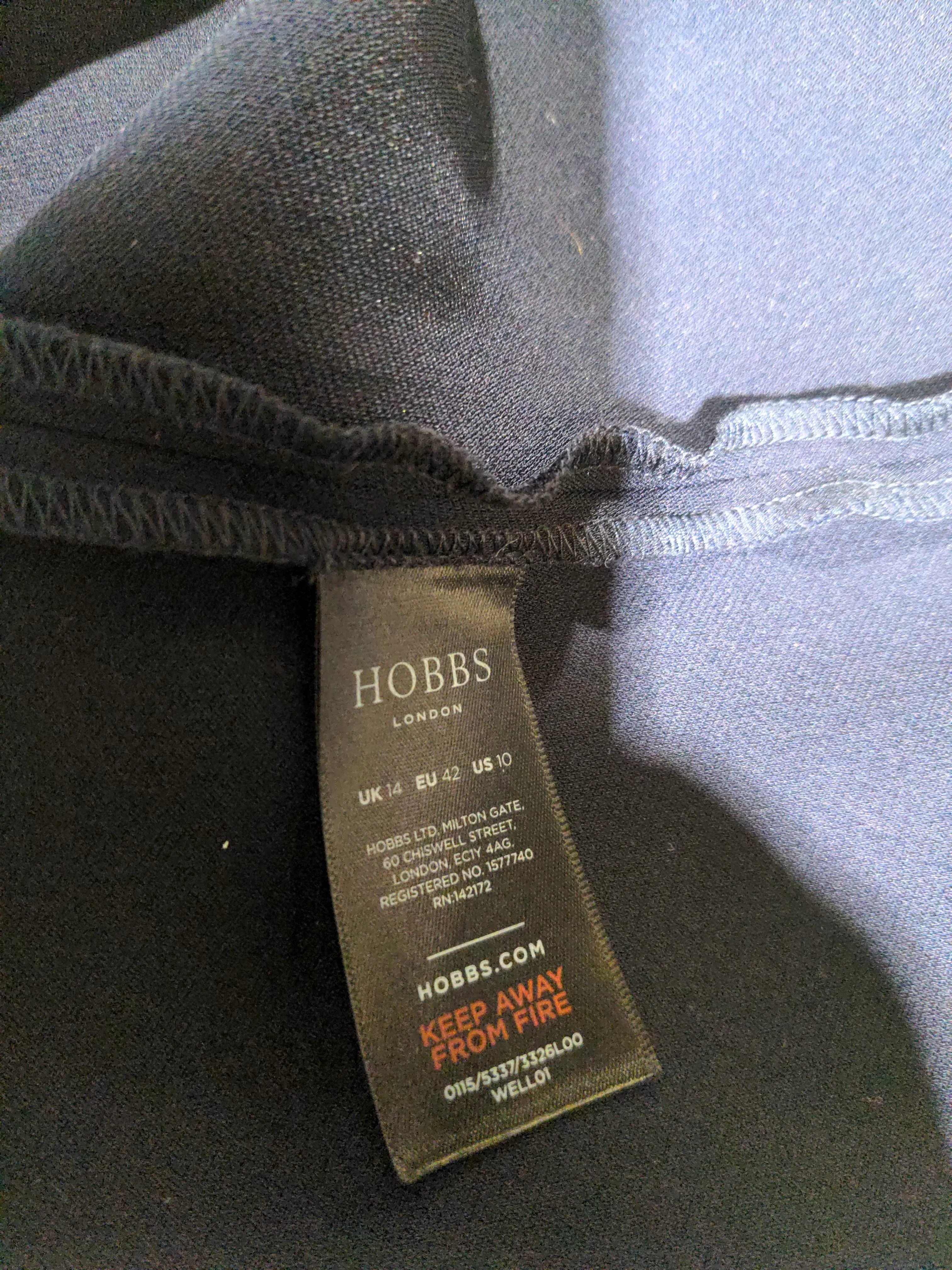 Hobbs A-Line Mini Dress UK14 in Blue - Image 6