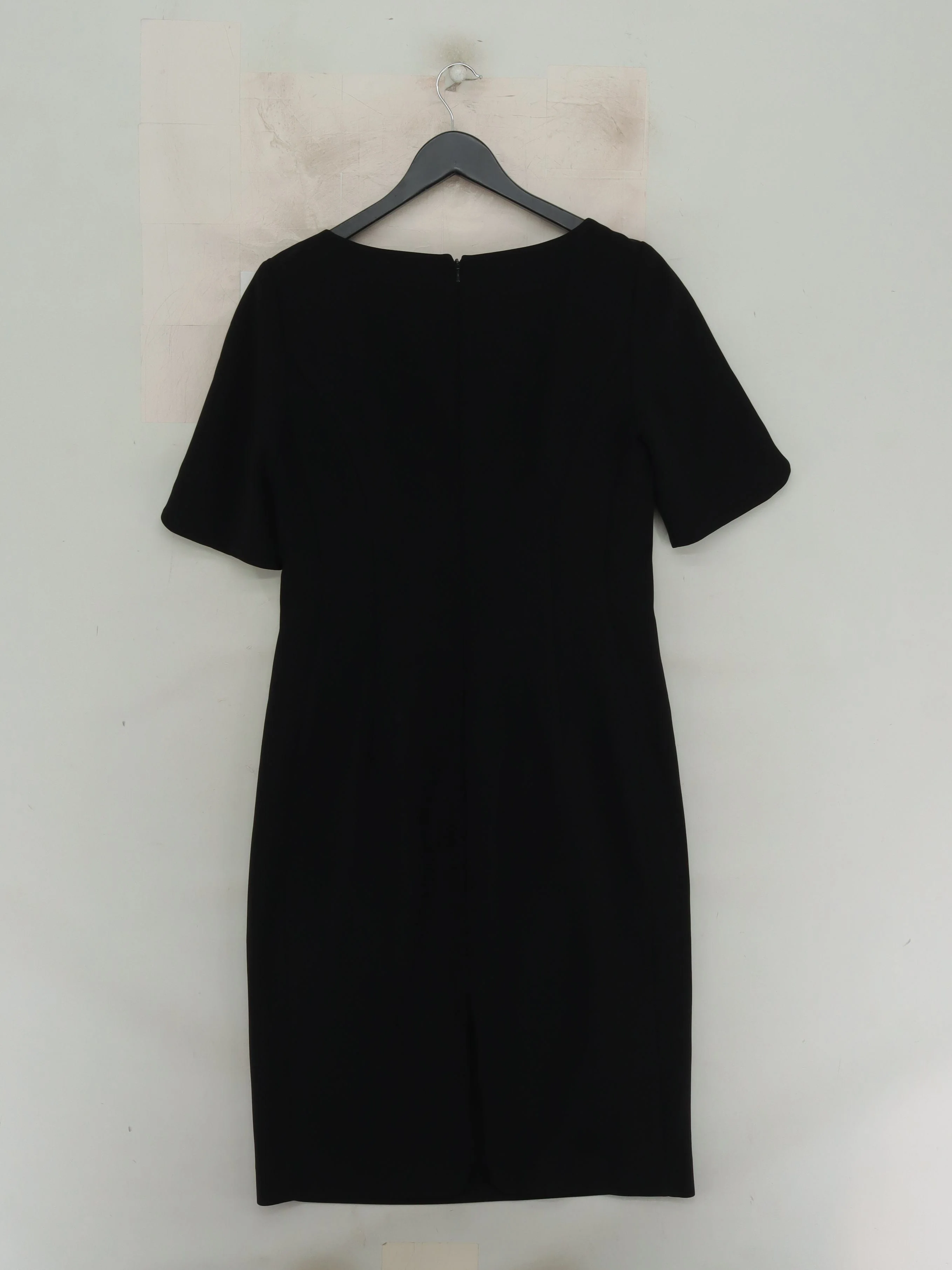Hobbs Bodycon Midi Dress UK10 in Black - Image 2