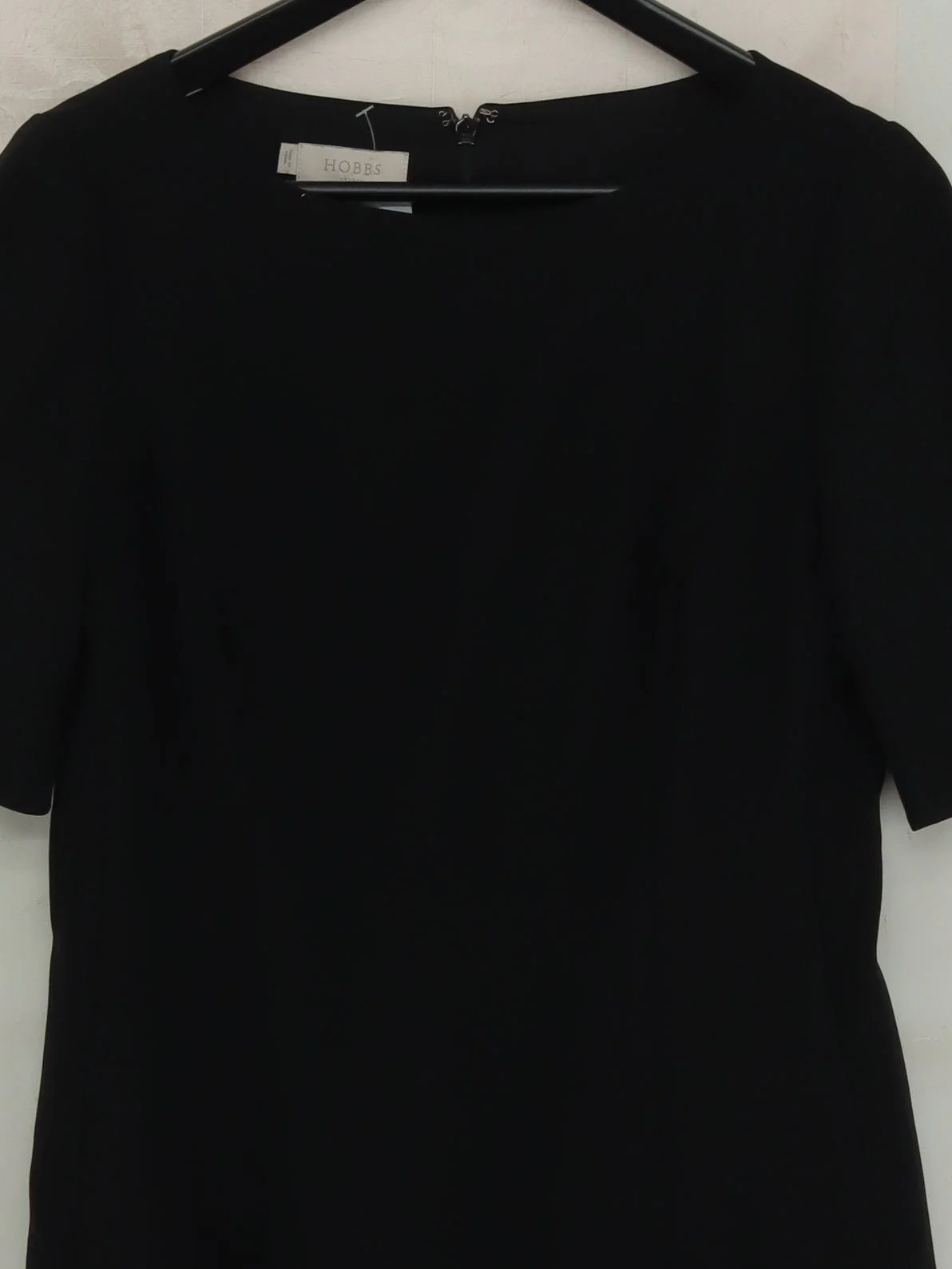 Hobbs Bodycon Midi Dress UK10 in Black - Image 3