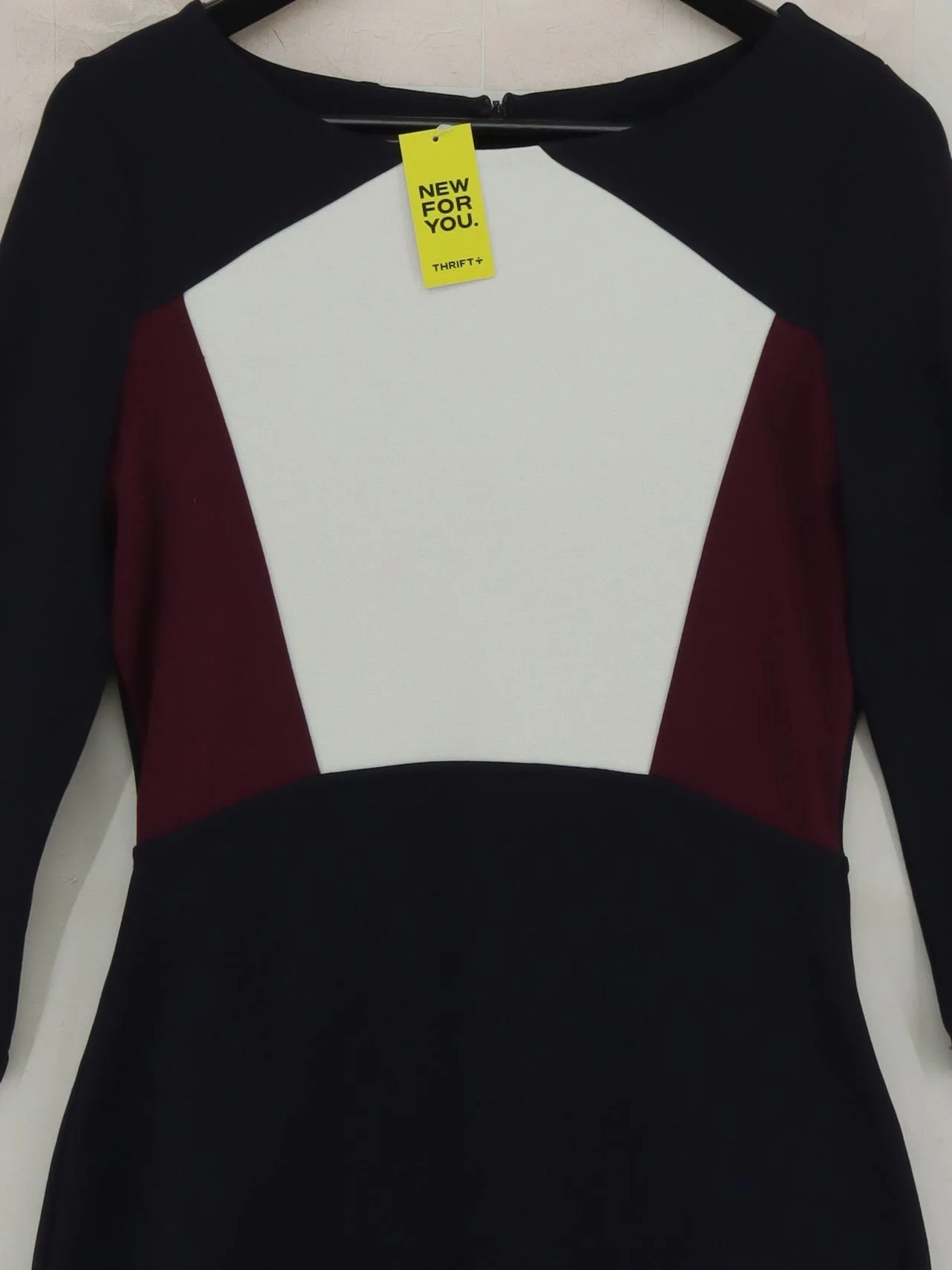 Hobbs Bodycon Midi Dress UK10 in Multi - Image 3