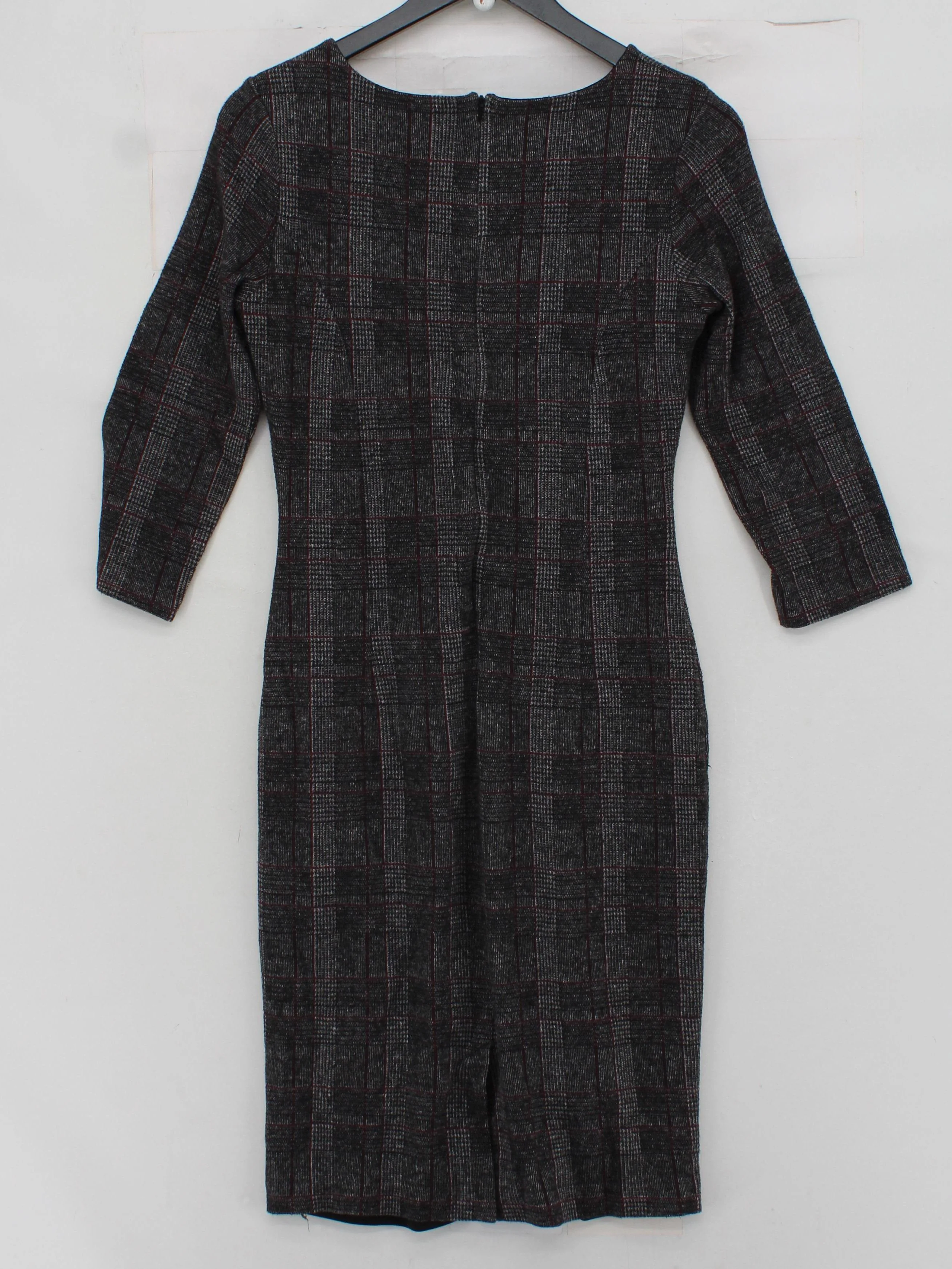 Hobbs Bodycon Midi Dress UK12 in Grey - Image 2