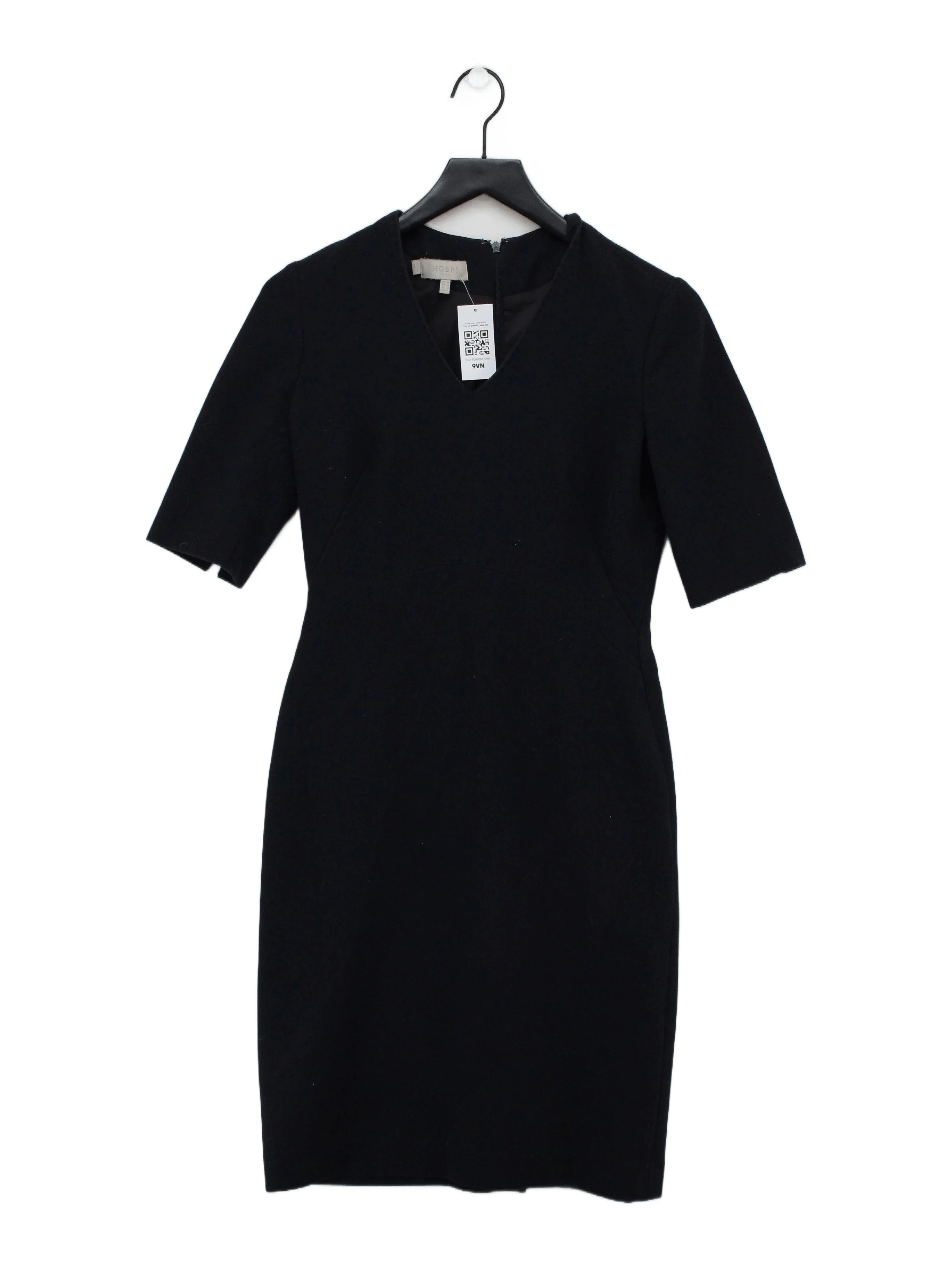 Hobbs Bodycon Mini Dress UK10 in Black