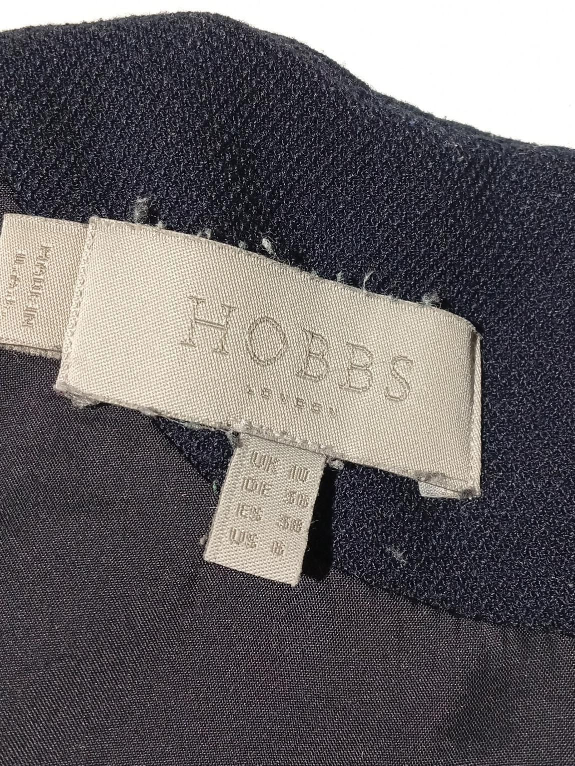 Hobbs Bodycon Mini Dress UK10 in Black - Image 5