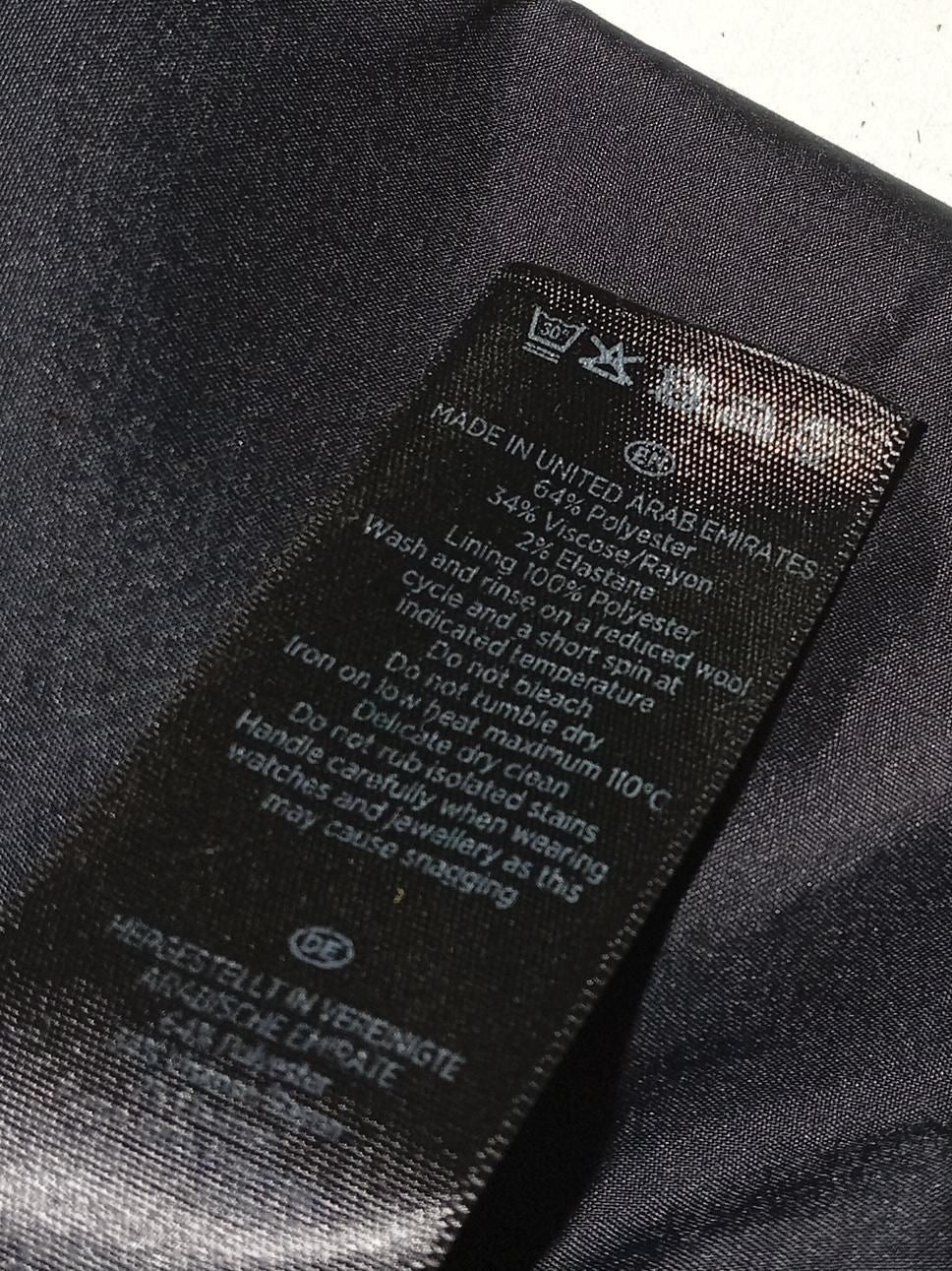 Hobbs Bodycon Mini Dress UK10 in Black - Image 6
