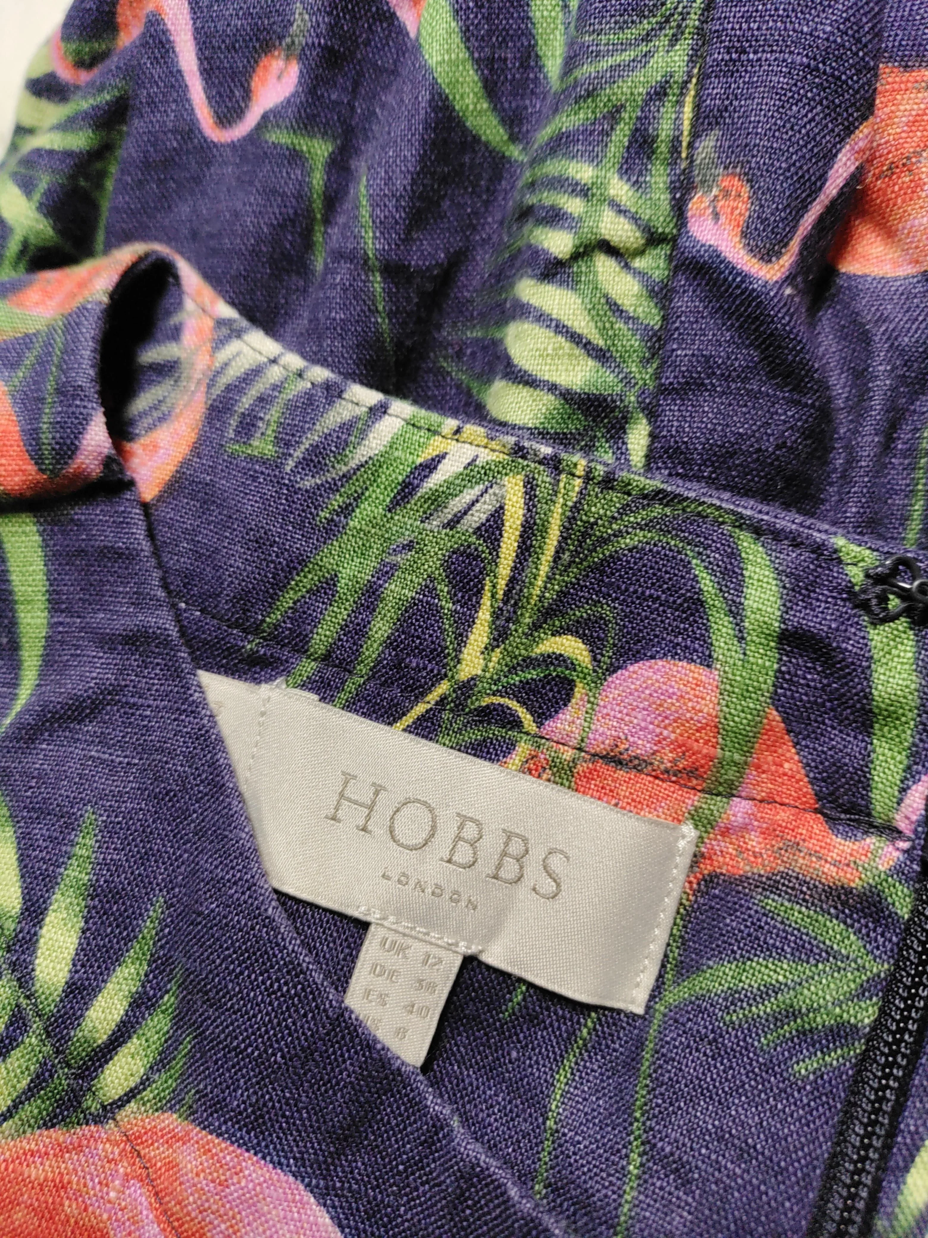 Hobbs Bodycon Mini Dress UK12 in Blue - Image 5