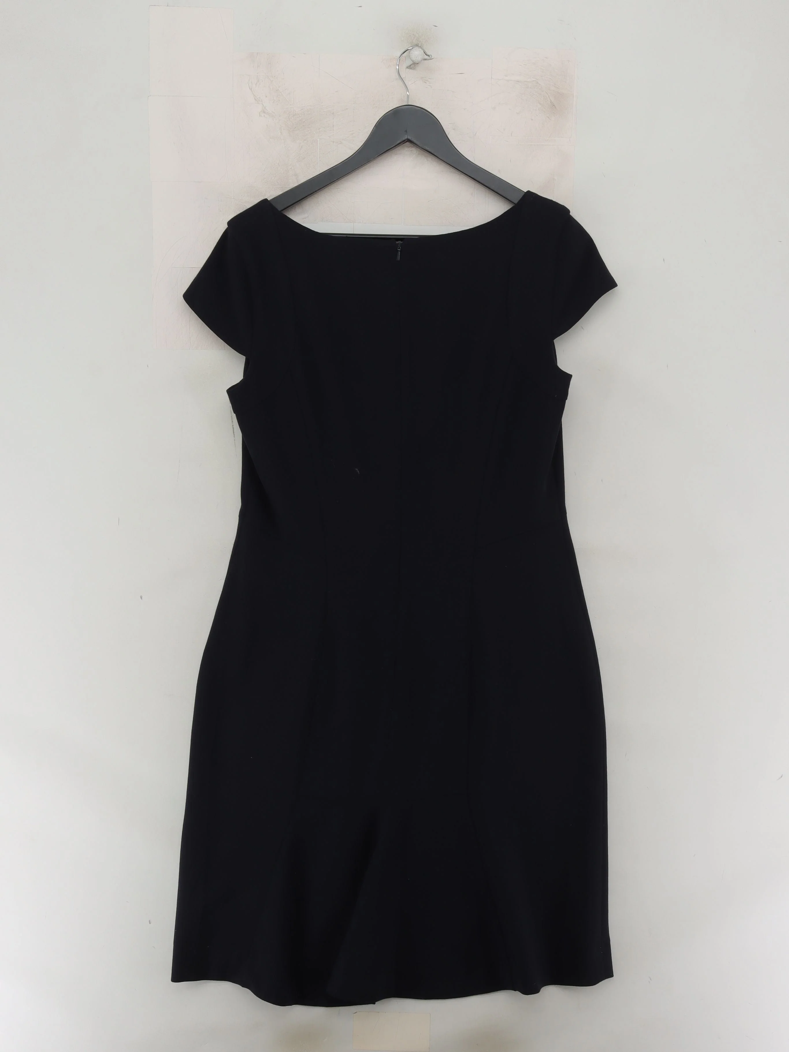 Hobbs Bodycon Mini Dress UK14 in Black - Image 2