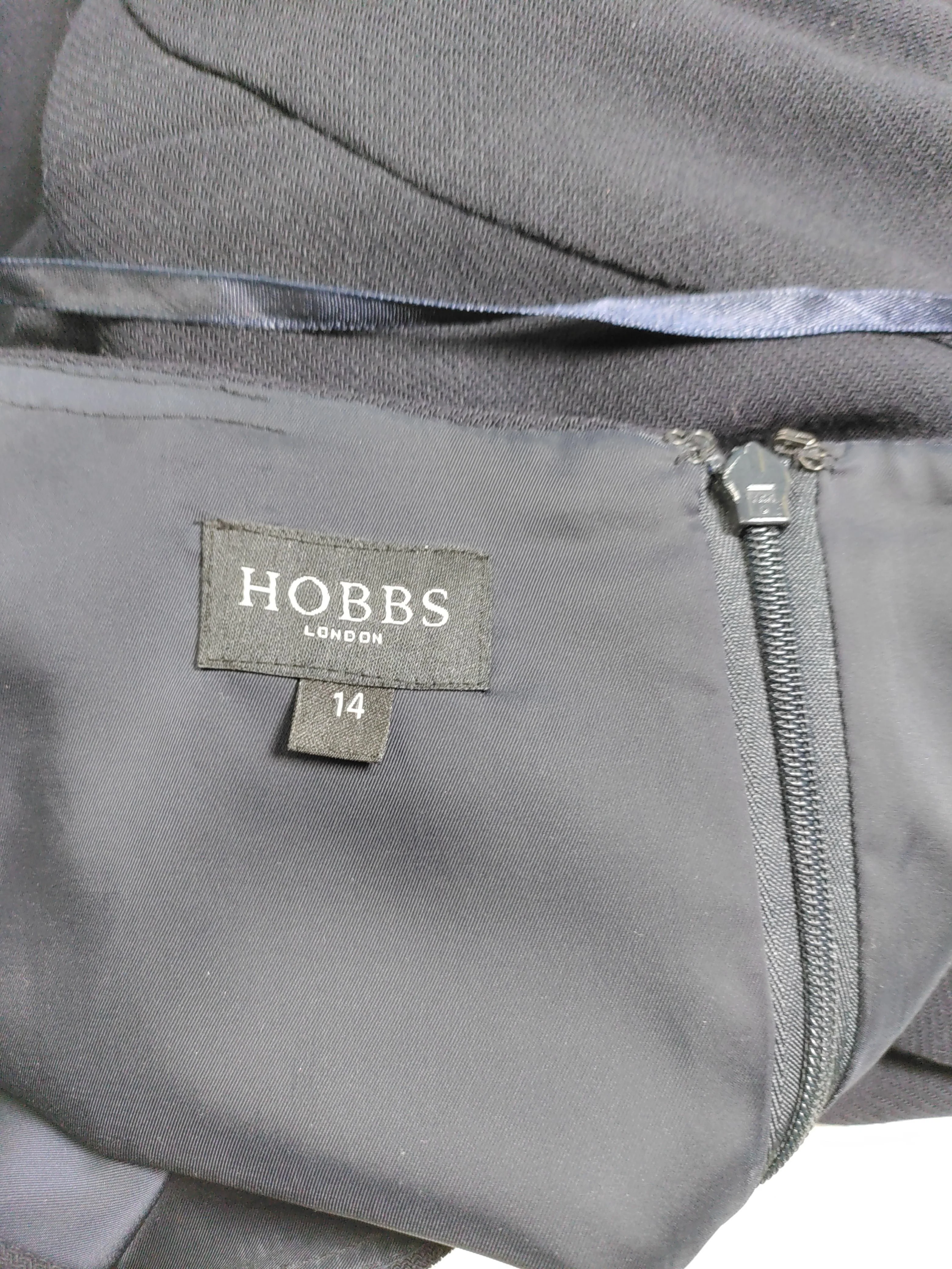 Hobbs Bodycon Mini Dress UK14 in Black - Image 5