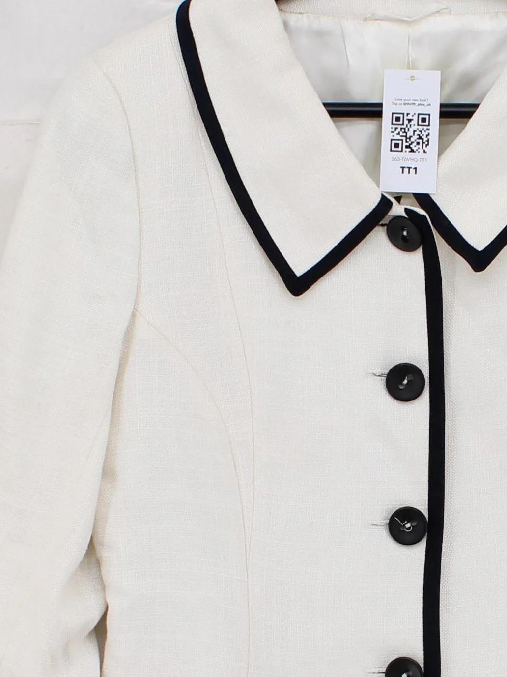 Hobbs Bomber Jacket jacket white - Image 3