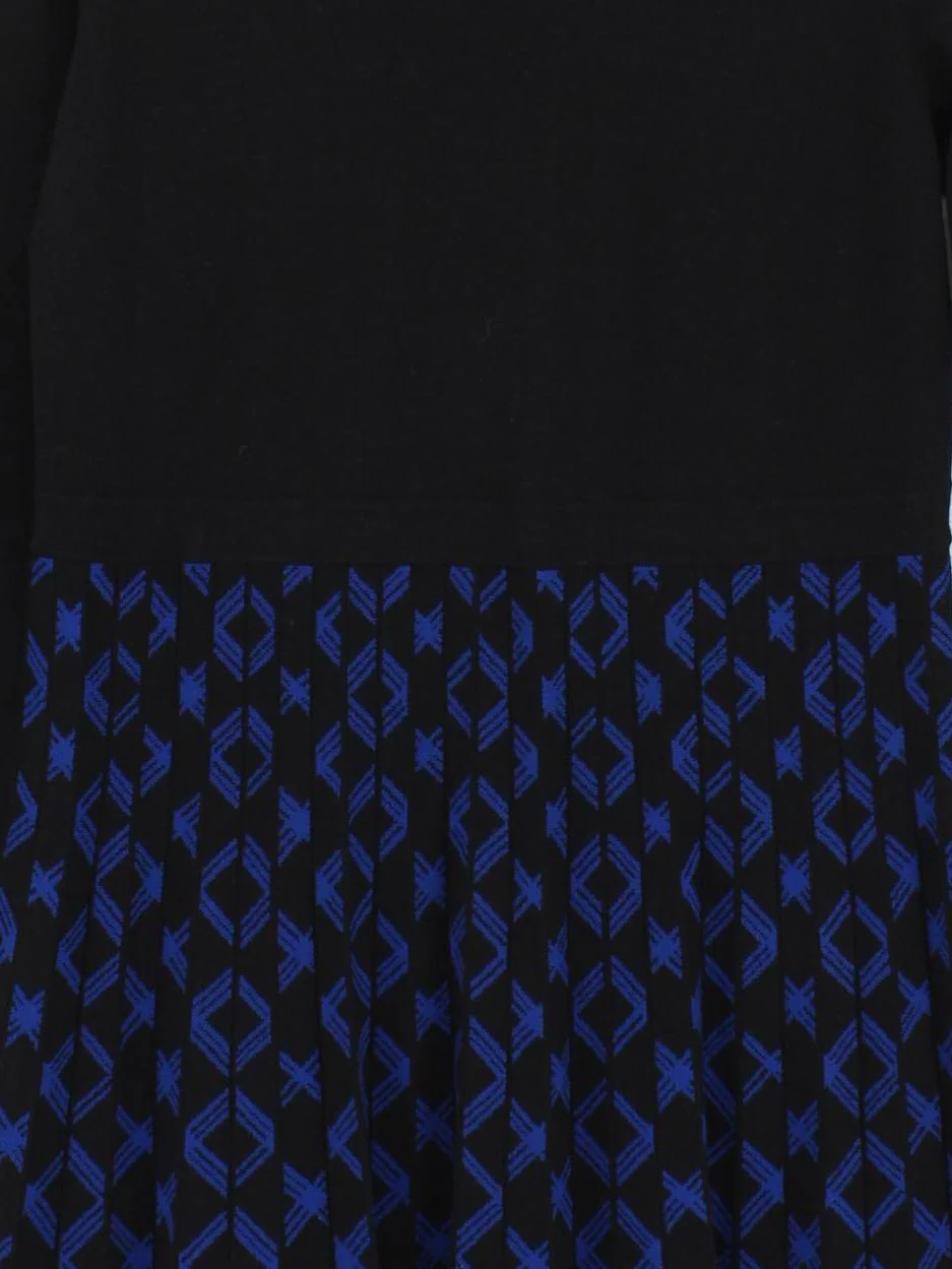 Hobbs Jumper Midi Dress UK14 in Black - Image 3