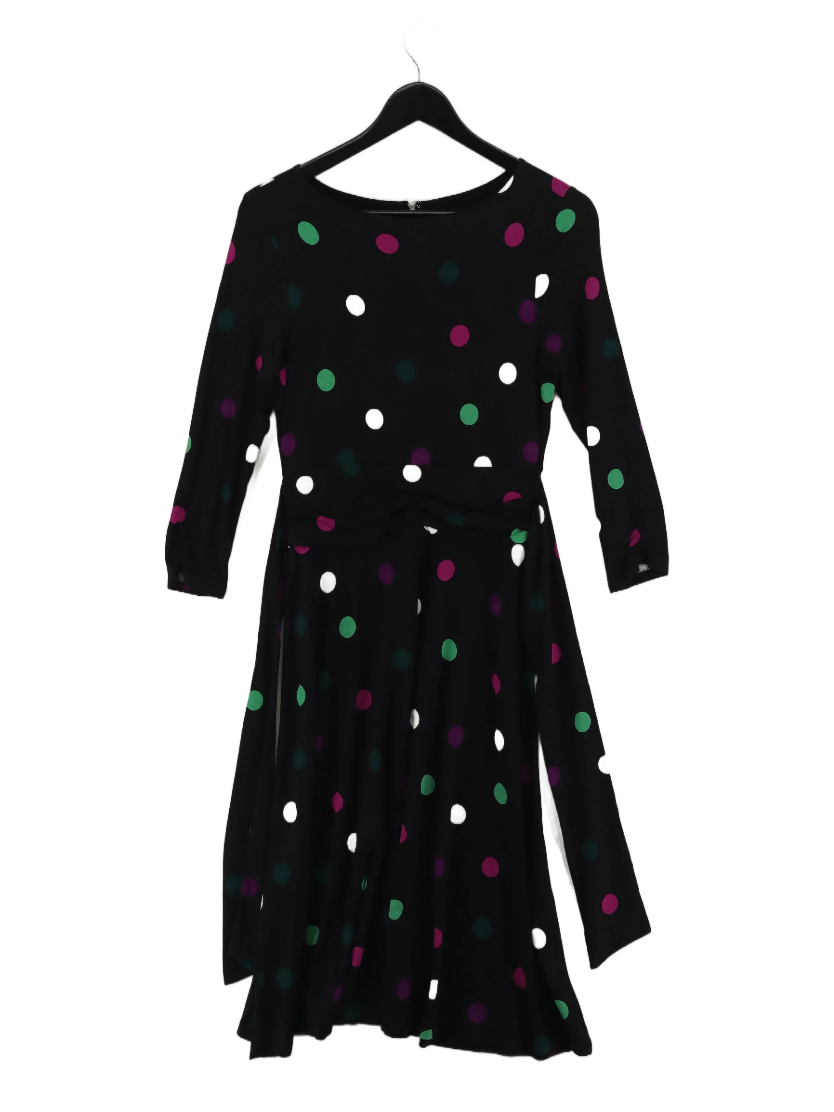 Hobbs Jumper Midi Dress UK8 in Black
