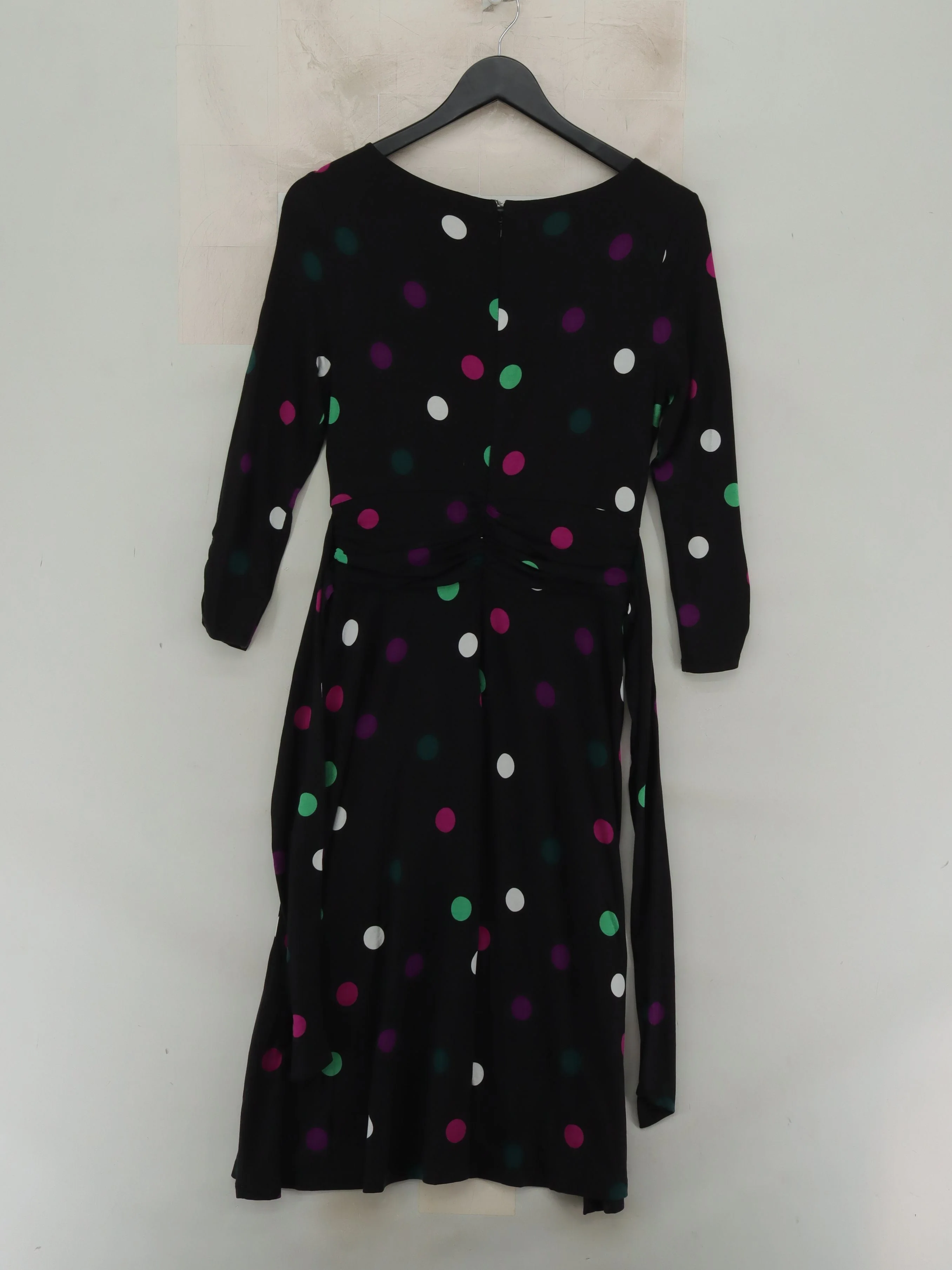 Hobbs Jumper Midi Dress UK8 in Black - Image 2