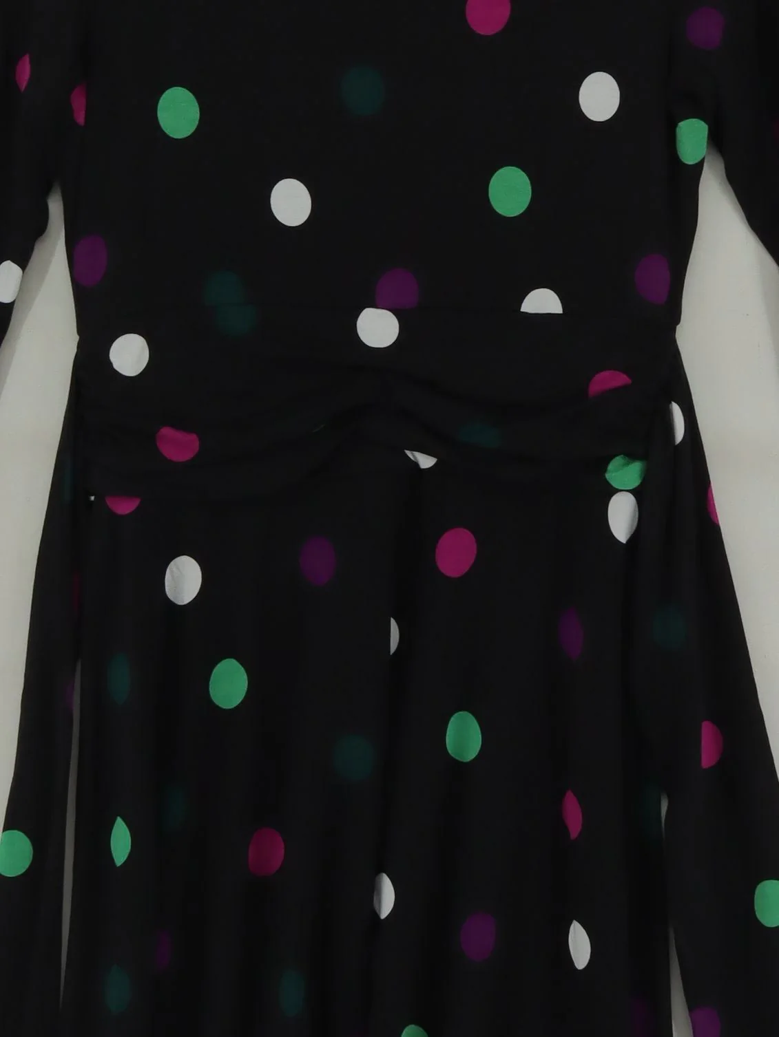 Hobbs Jumper Midi Dress UK8 in Black - Image 3