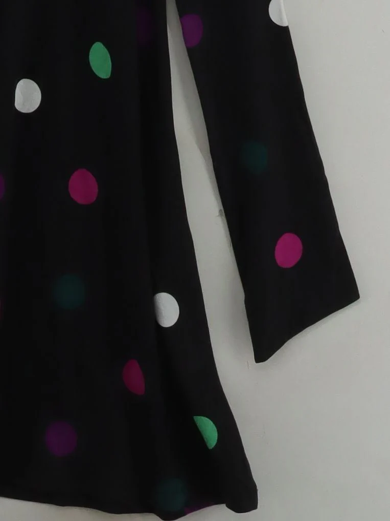 Hobbs Jumper Midi Dress UK8 in Black - Image 4