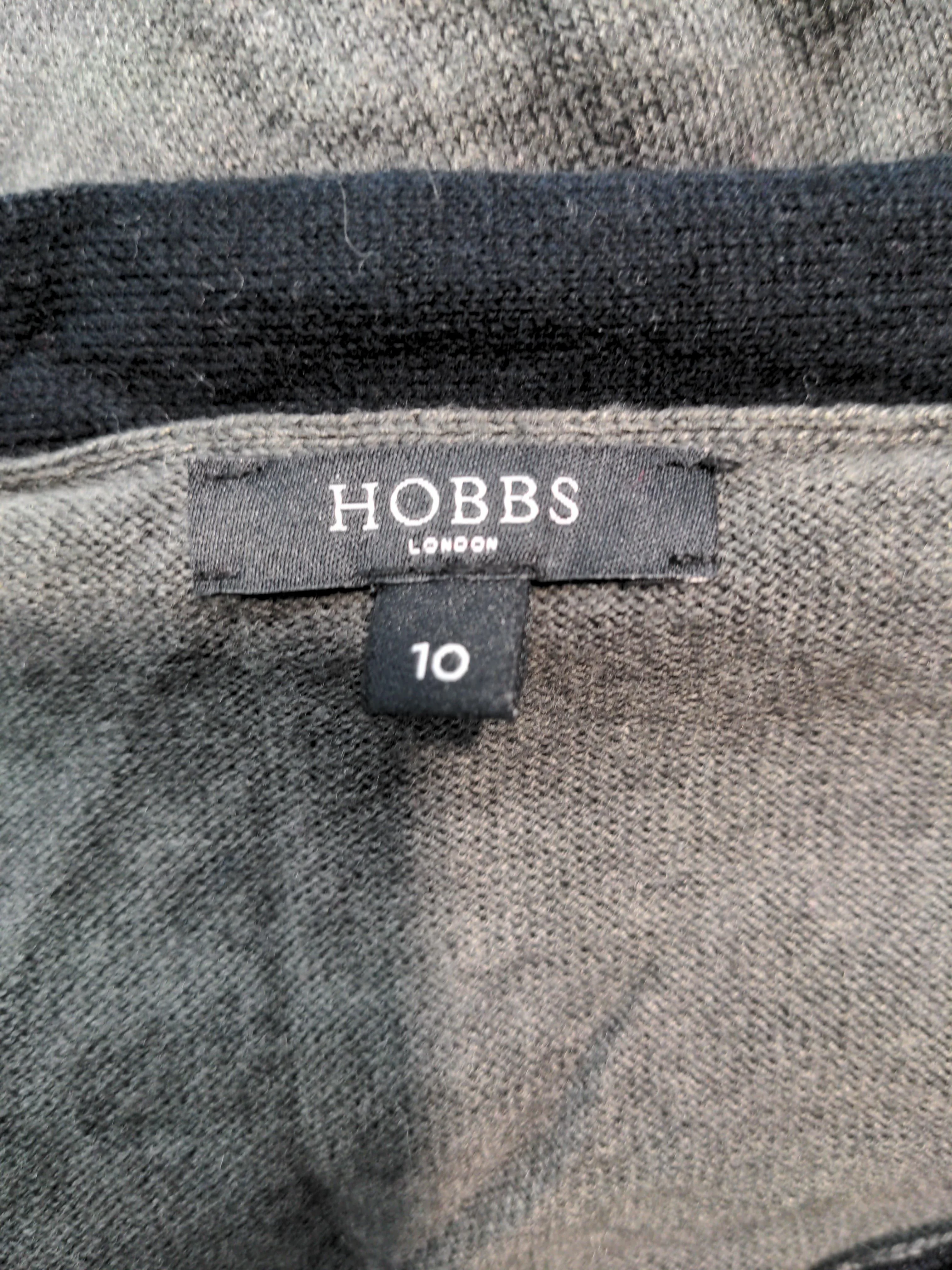 Hobbs Jumper Mini Dress UK10 in Grey - Image 5