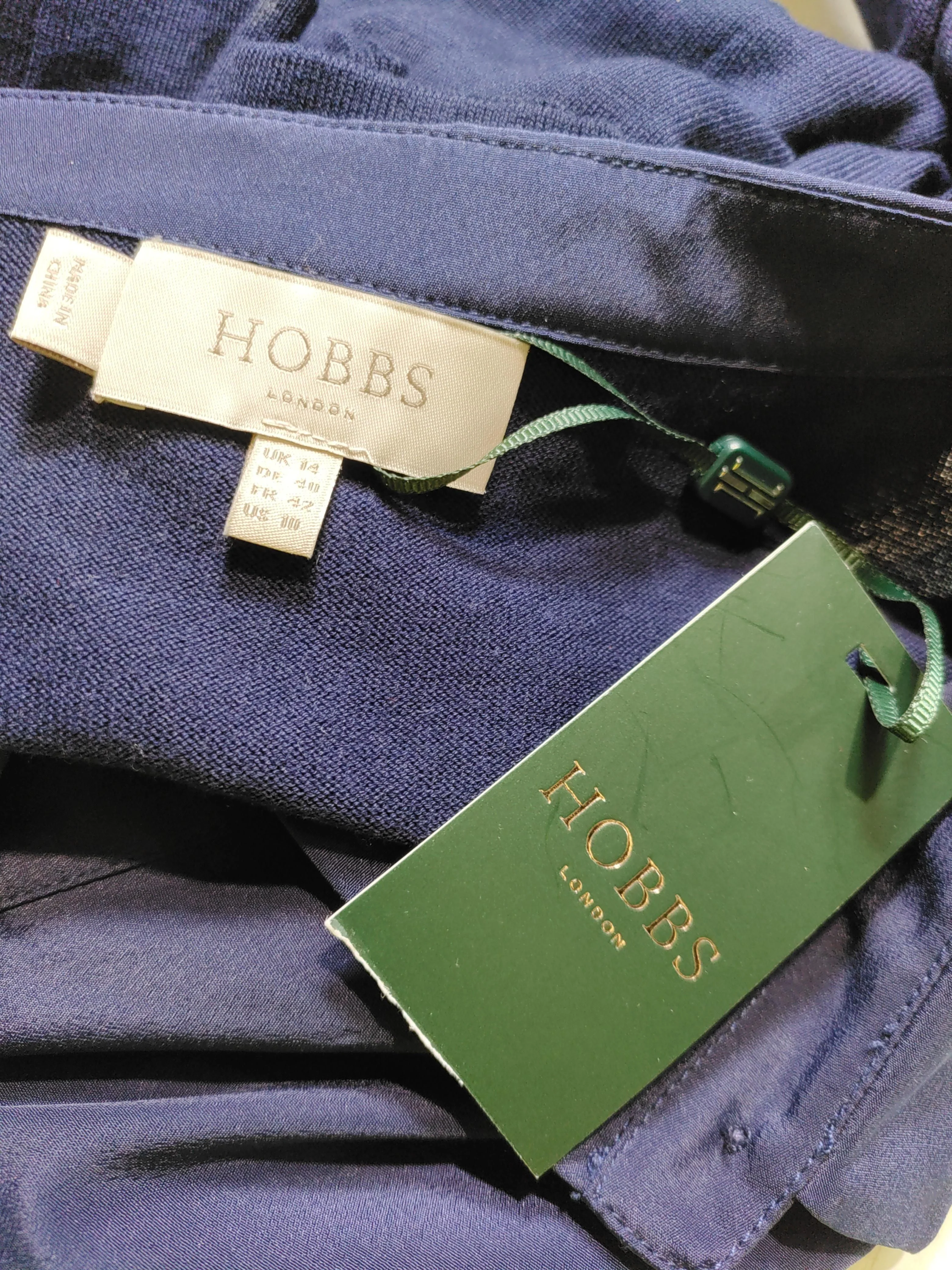 Hobbs Jumper Mini Dress UK14 in Blue - Image 5