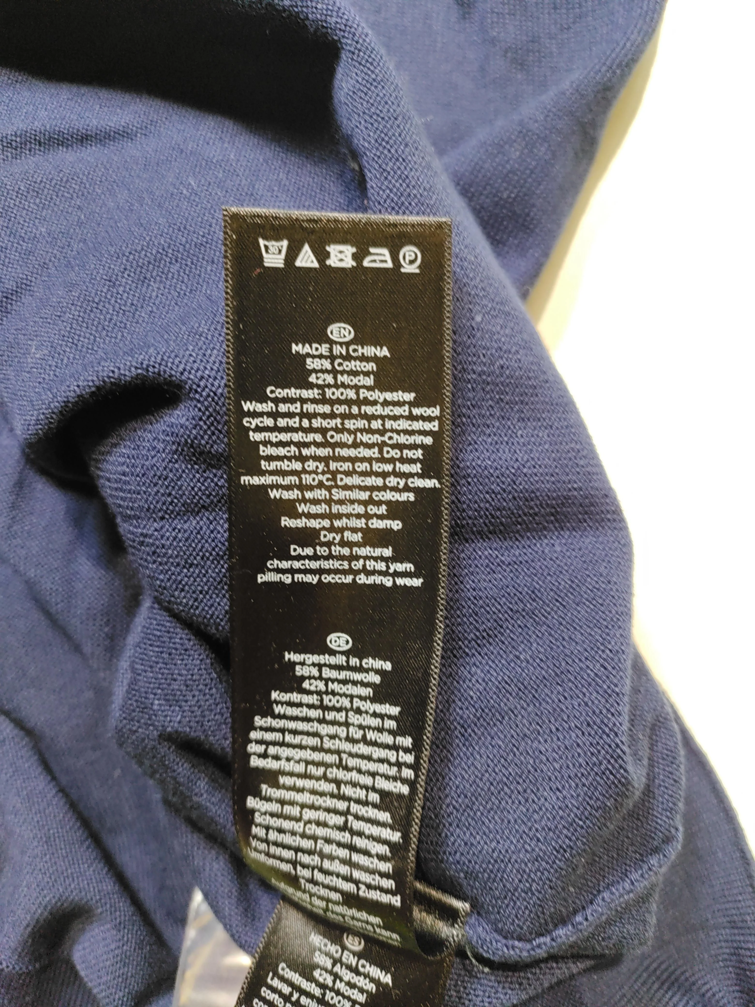 Hobbs Jumper Mini Dress UK14 in Blue - Image 6