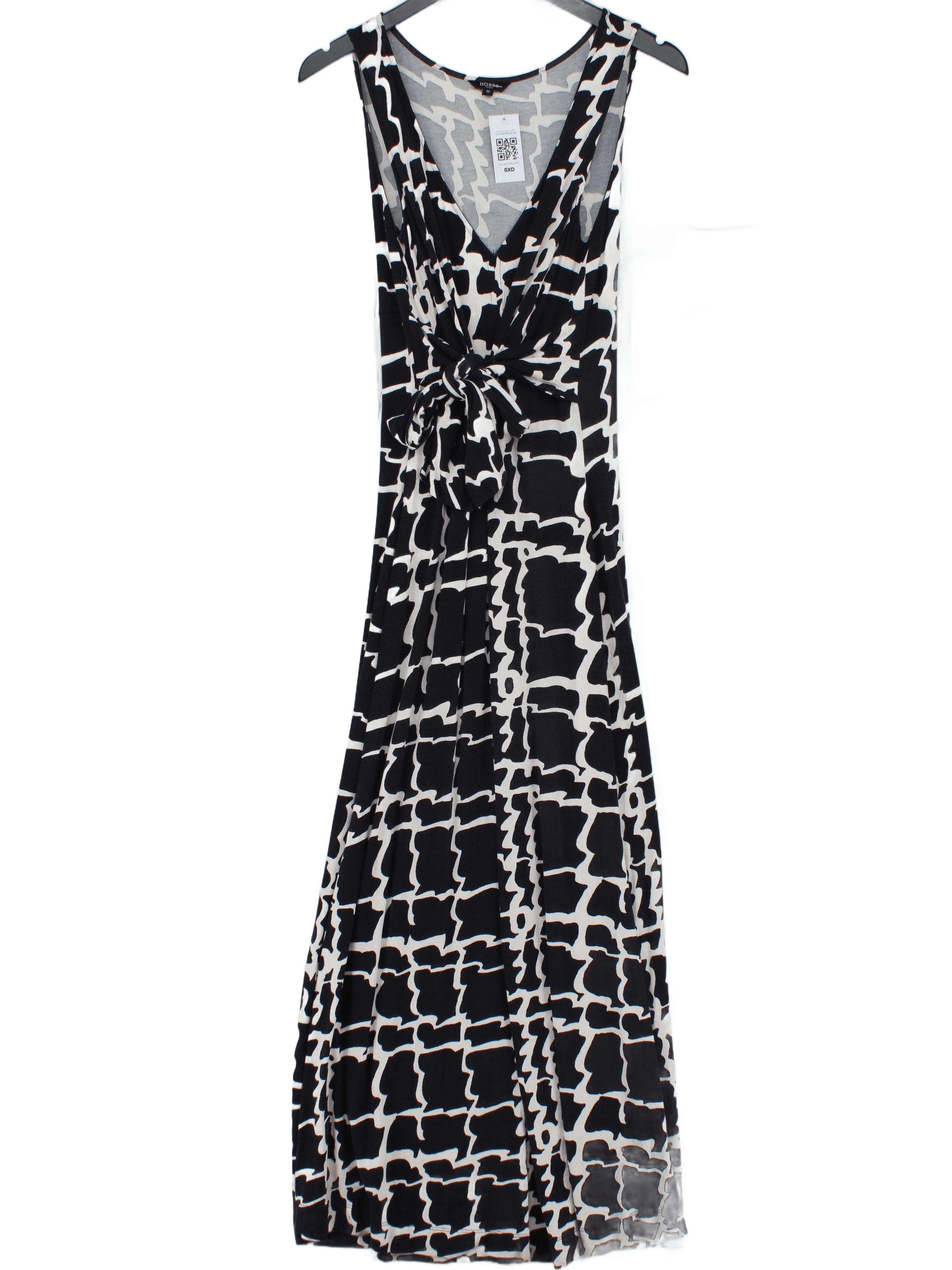 Hobbs Maxi Dress UK12 in Black