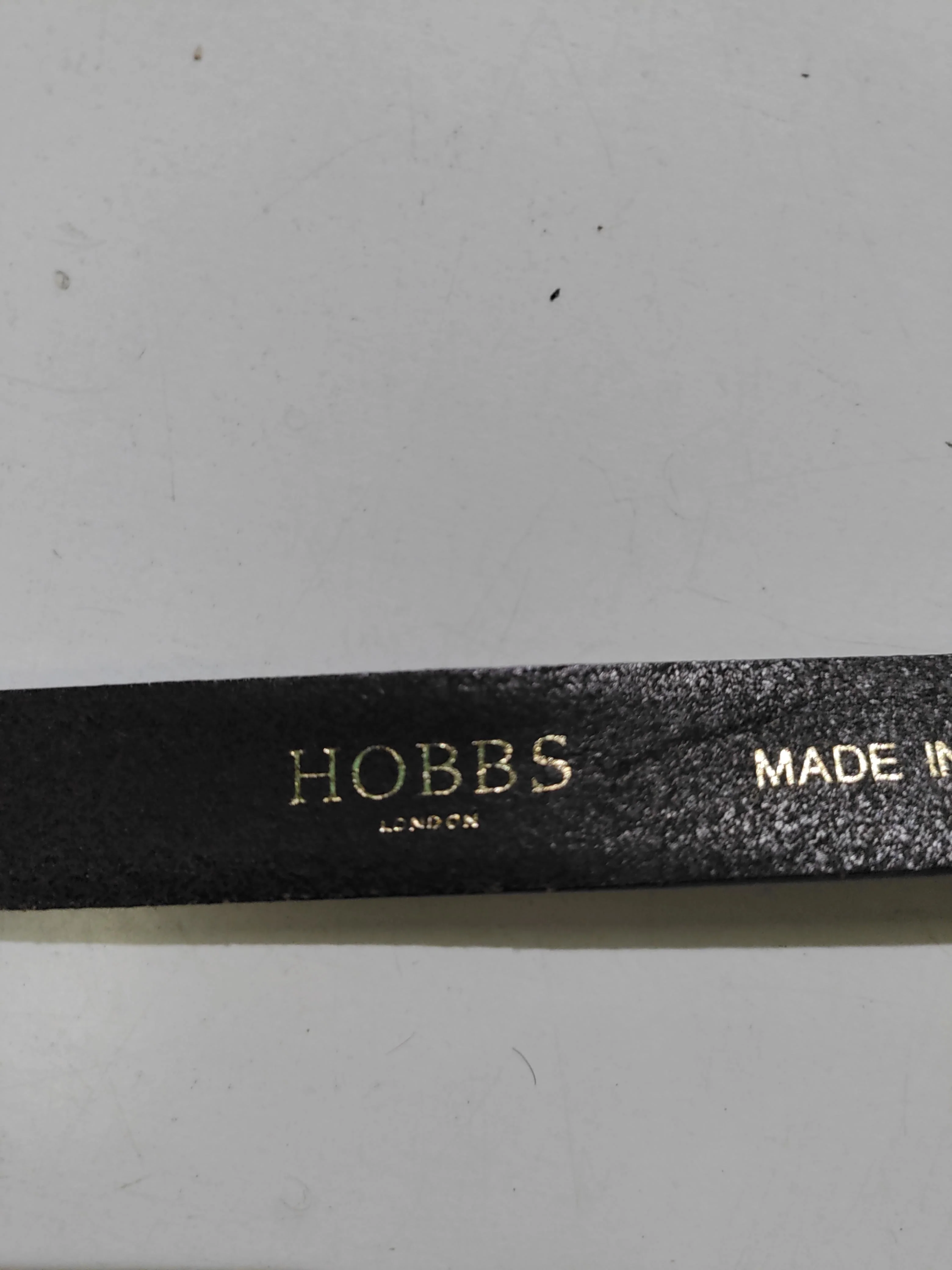 Hobbs Men's Belt S Brown 100% Leather Dress Belt - Image 5