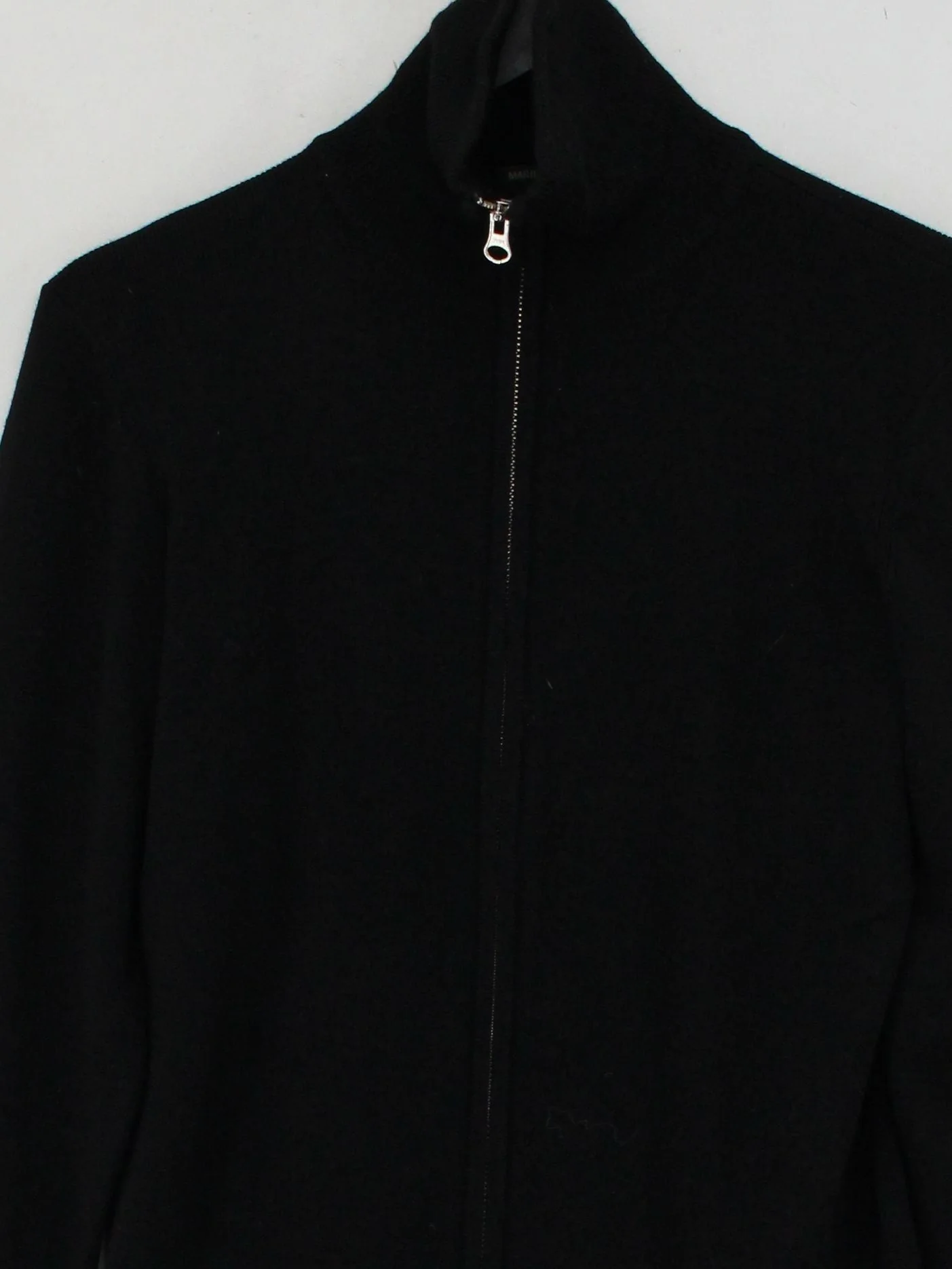 Hobbs Men's Jumper Chest: 36 in Black 100% Wool High Neck Pullover - Image 3