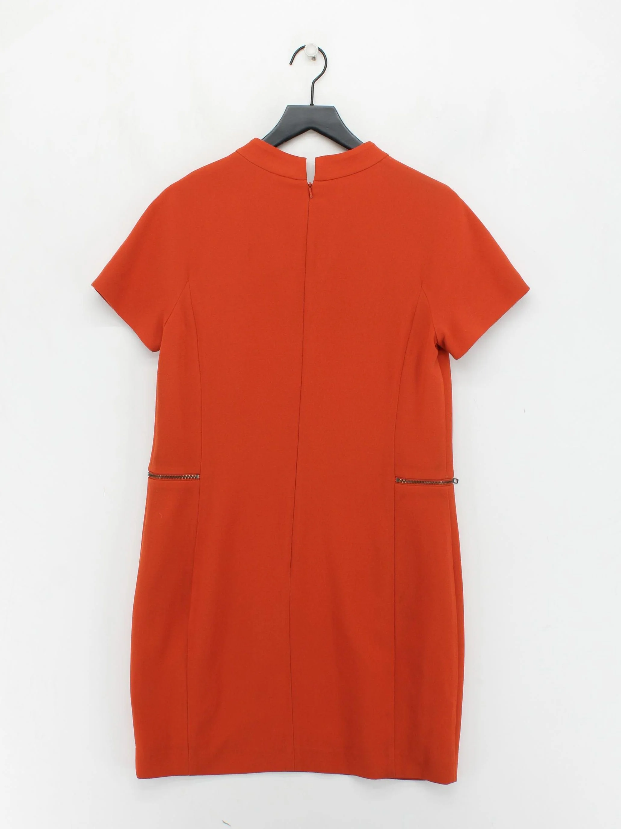 Hobbs Mini Dress UK12 in Orange - Image 2