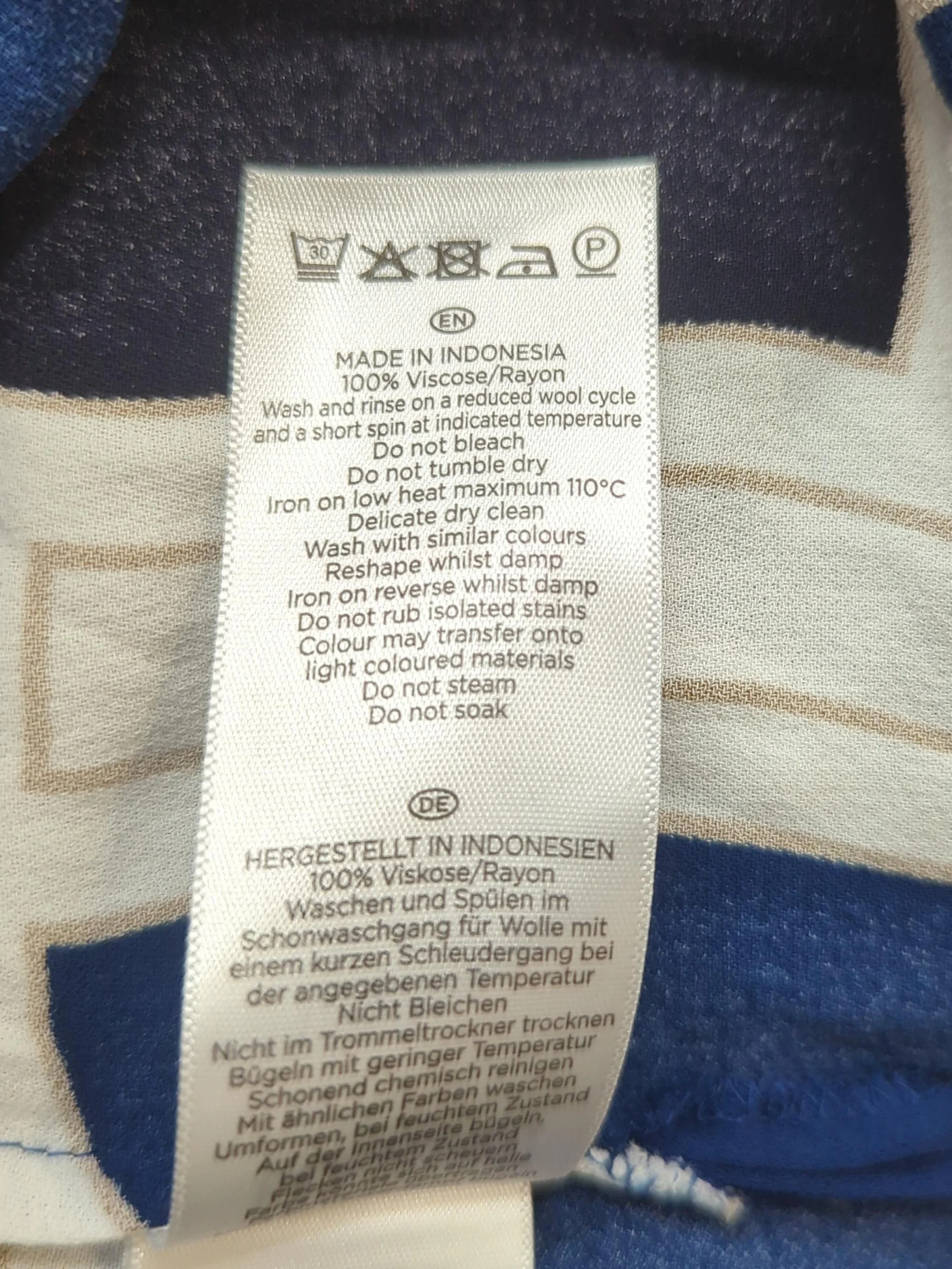 Hobbs Shirt Midi Dress UK12 in Blue - Image 6