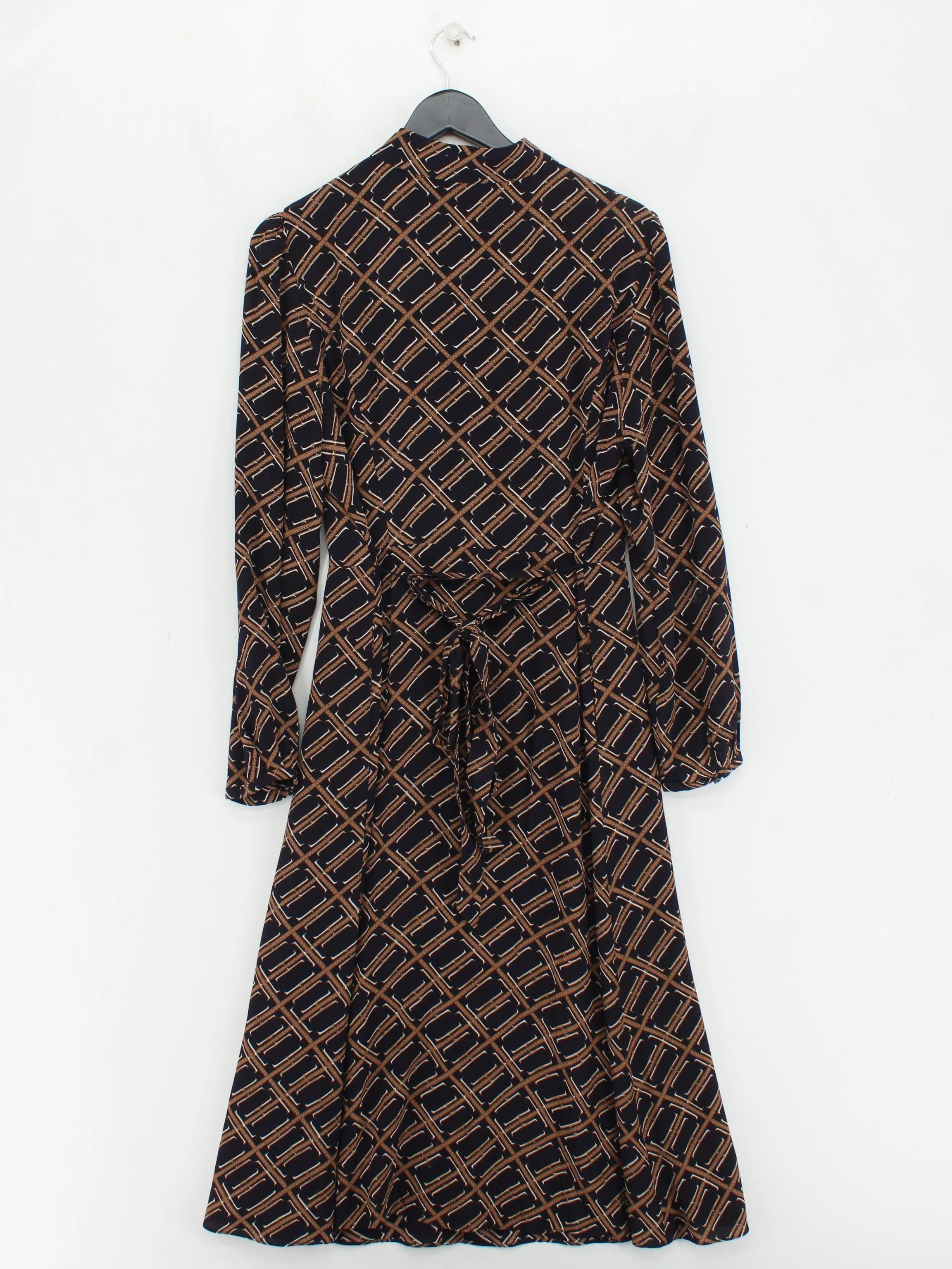 Hobbs Shirt Midi Dress UK14 in Multi - Image 2