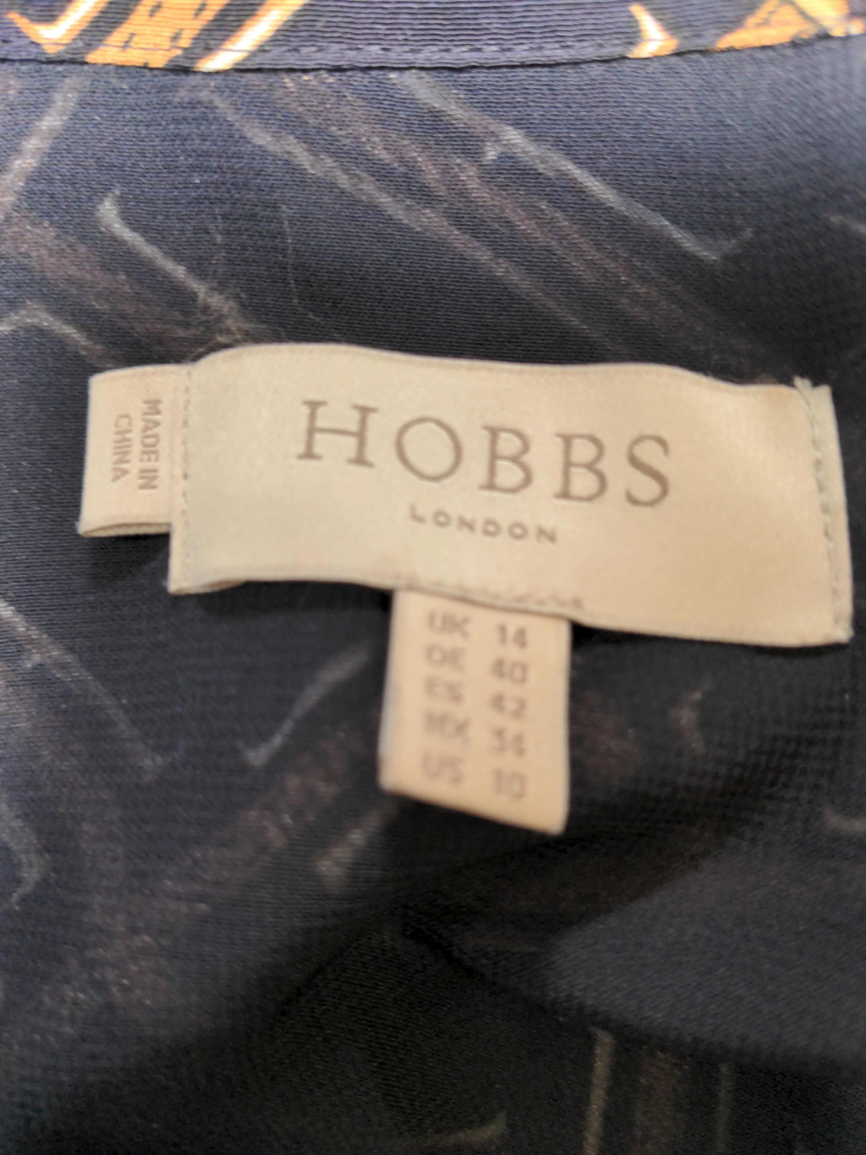 Hobbs Shirt Midi Dress UK14 in Multi - Image 5
