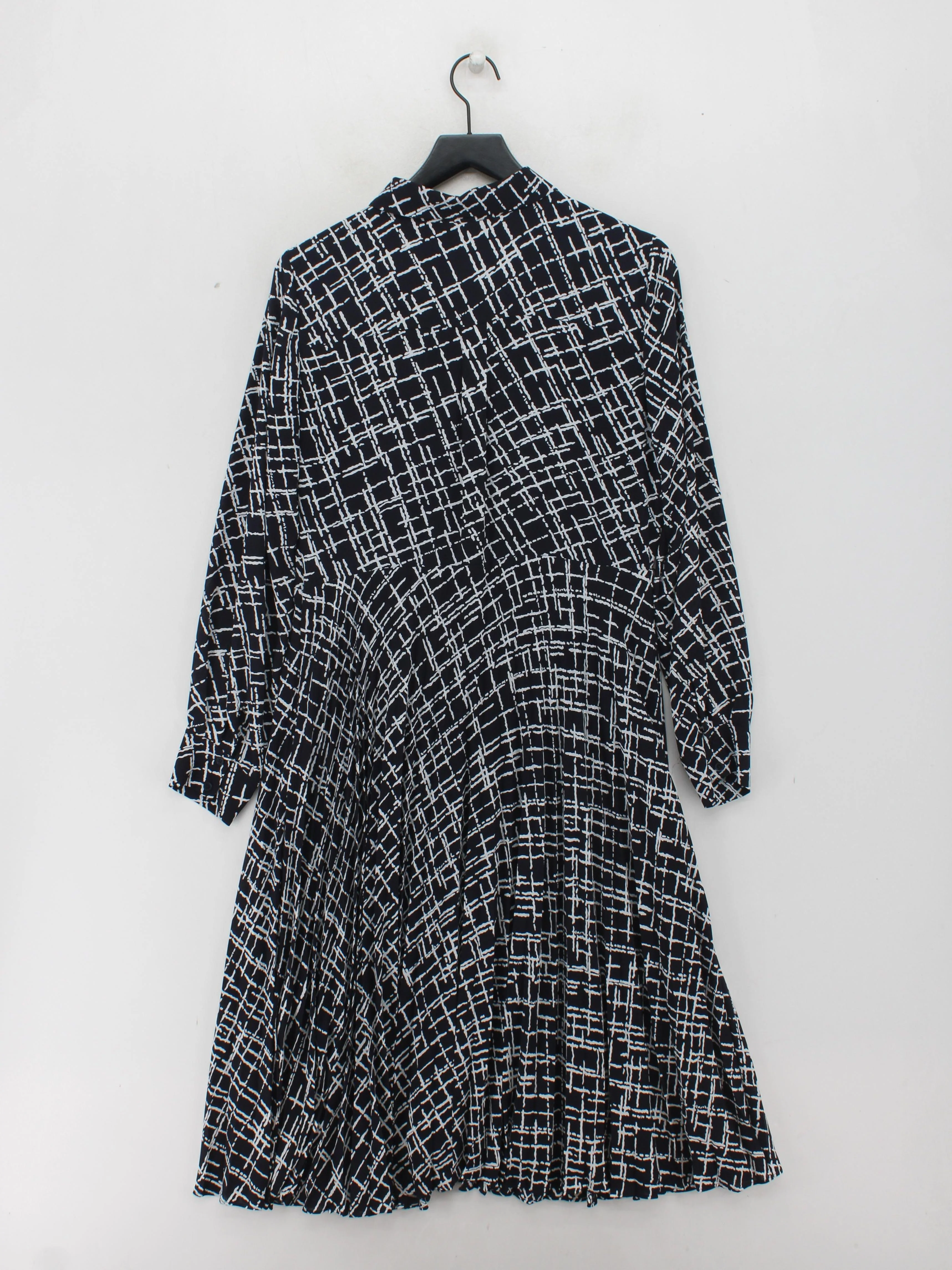 Hobbs Shirt Midi Dress UK14 in Multi - Image 2