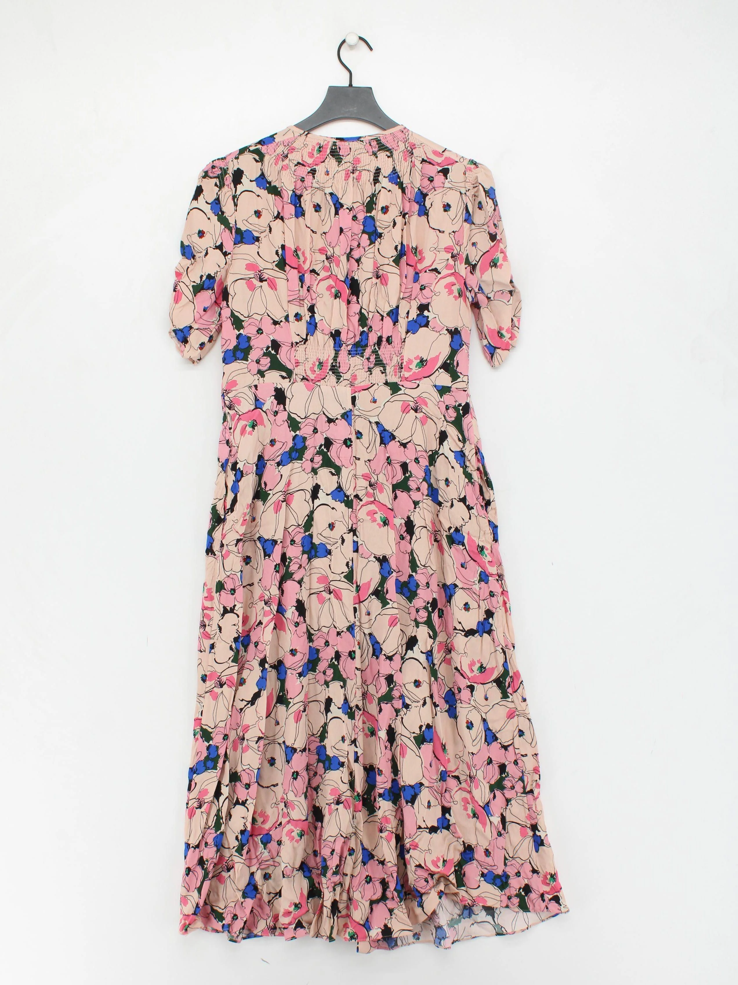 Hobbs Shirt Midi Dress UK14 in Pink - Image 2