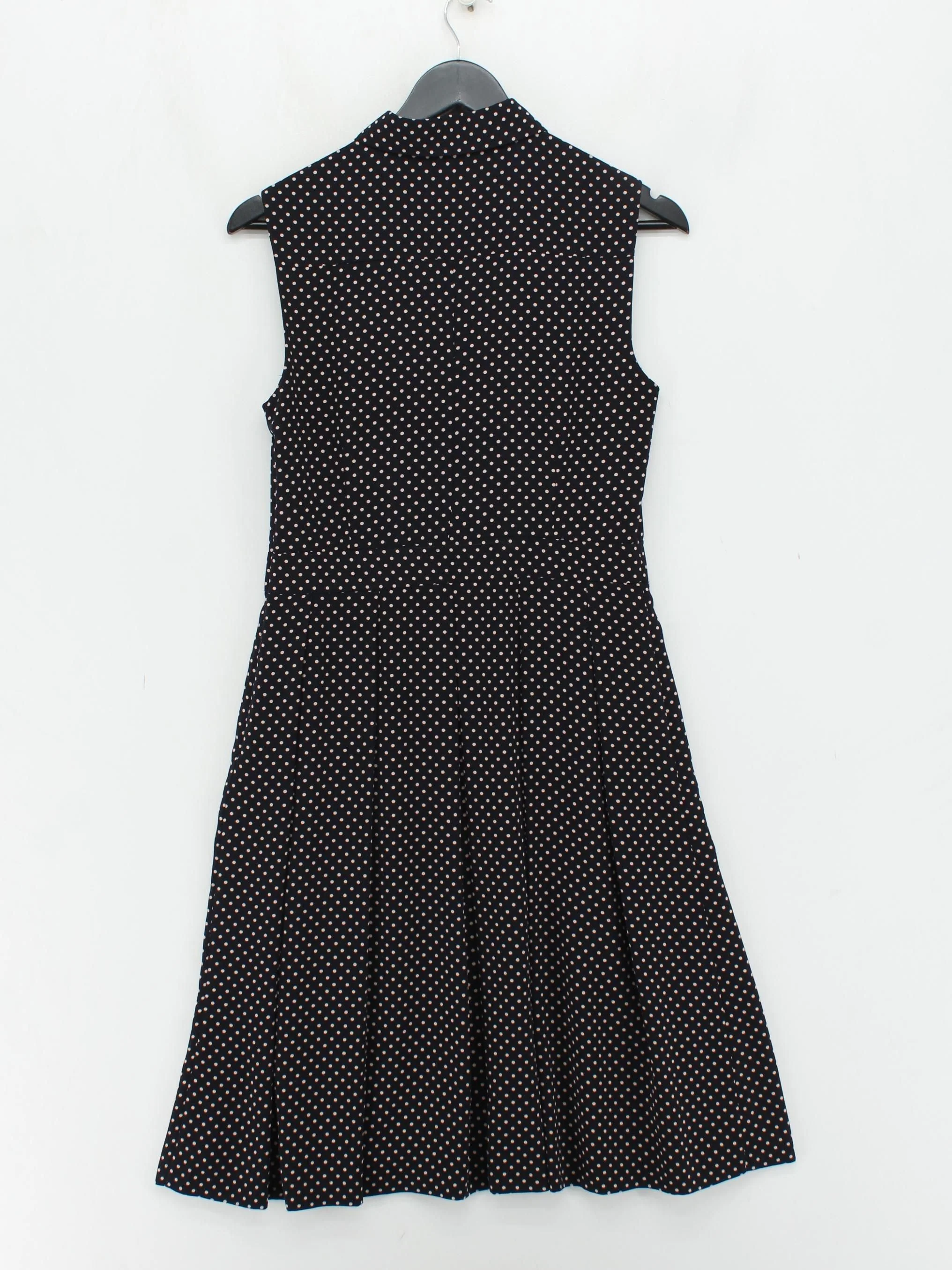 Hobbs Shirt Mini Dress UK10 in Black - Image 2