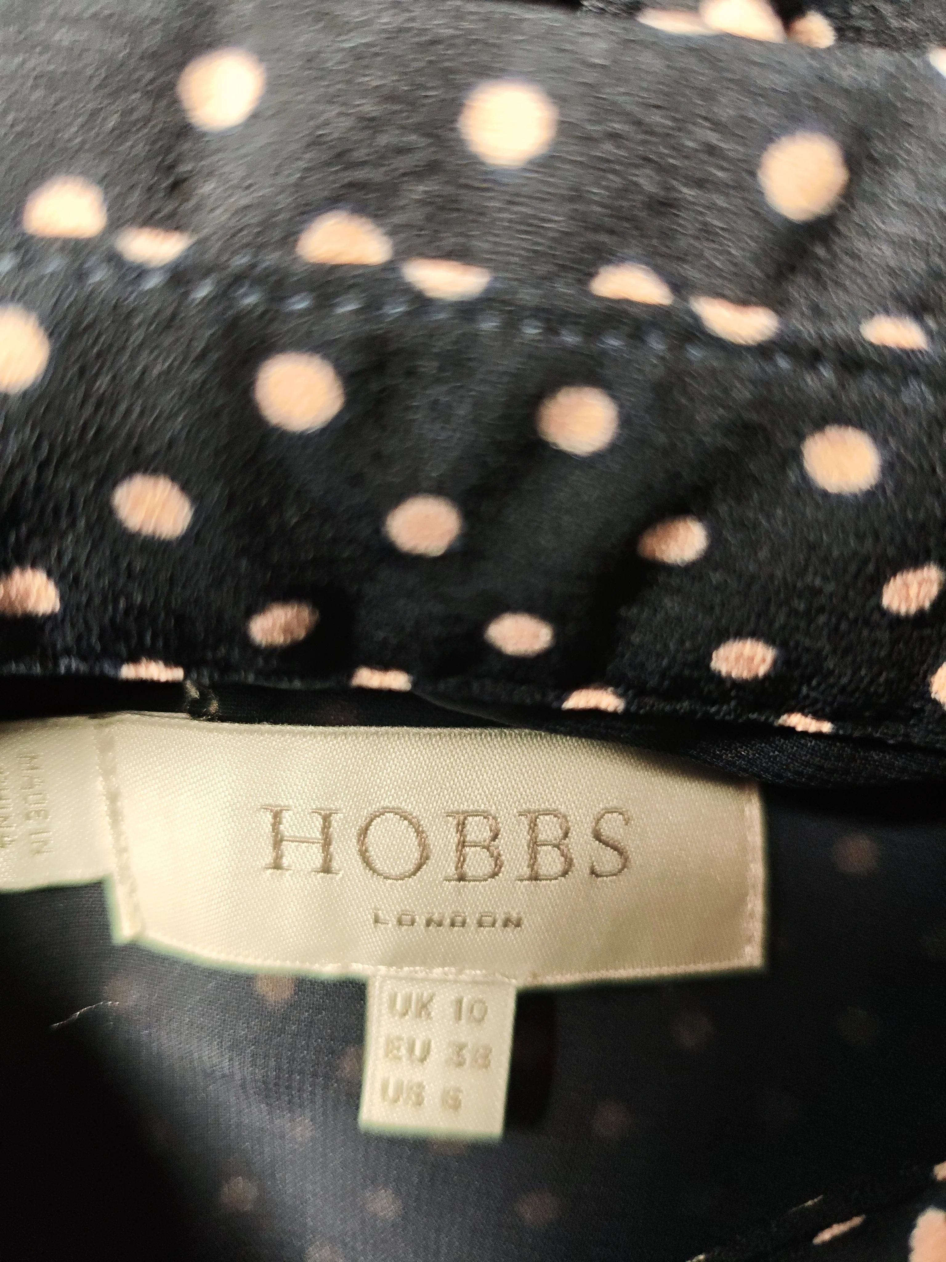 Hobbs Shirt Mini Dress UK10 in Black - Image 5