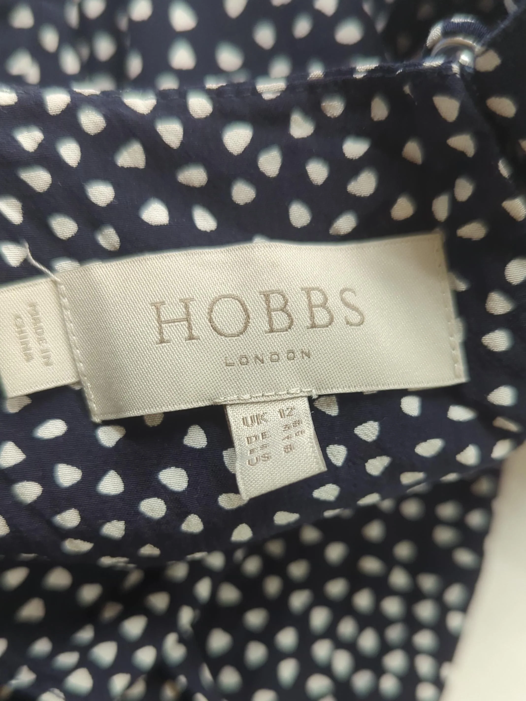 Hobbs Shirt Mini Dress UK12 in Blue - Image 5