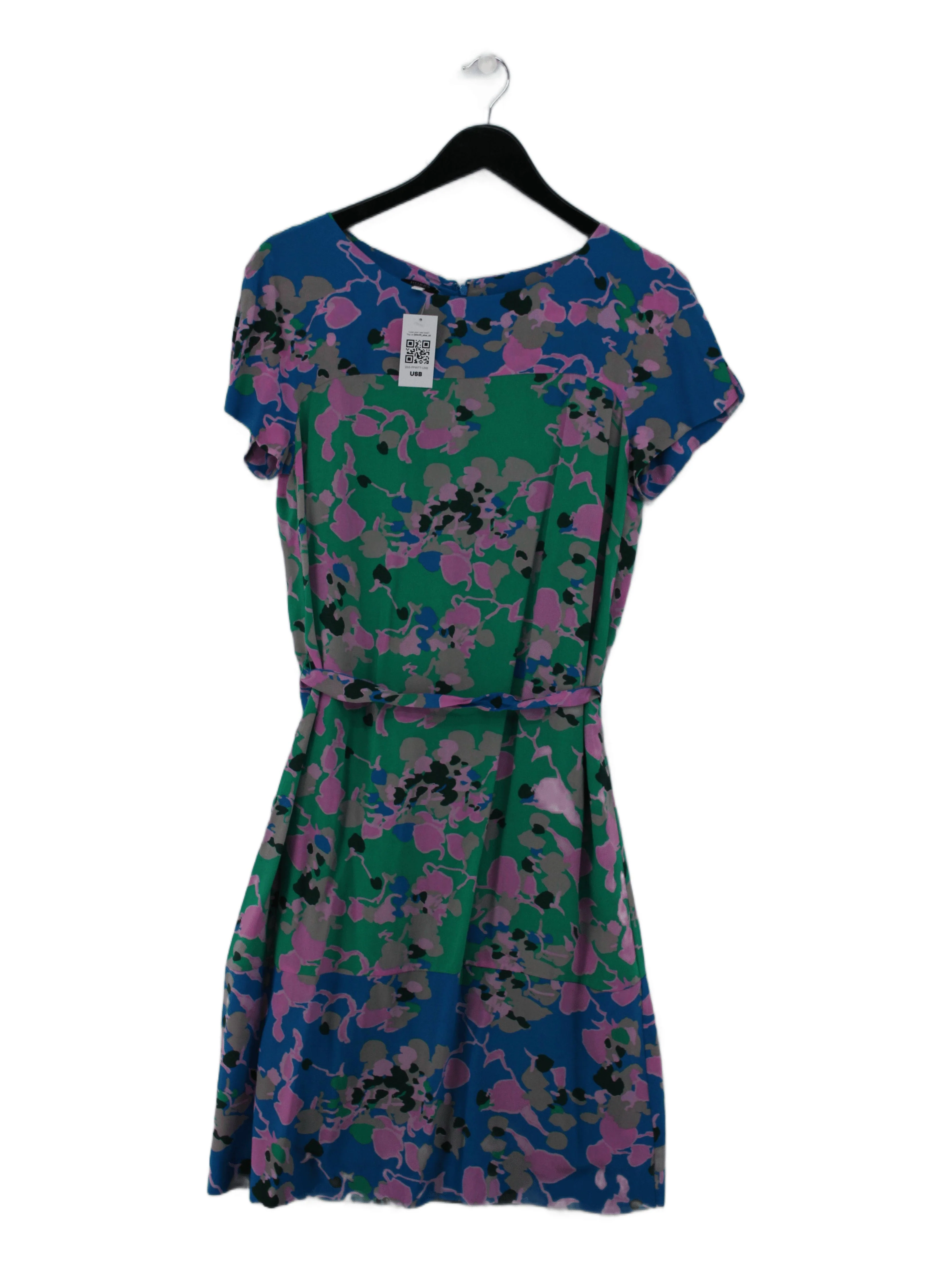 Hobbs Shirt Mini Dress UK12 in Multi