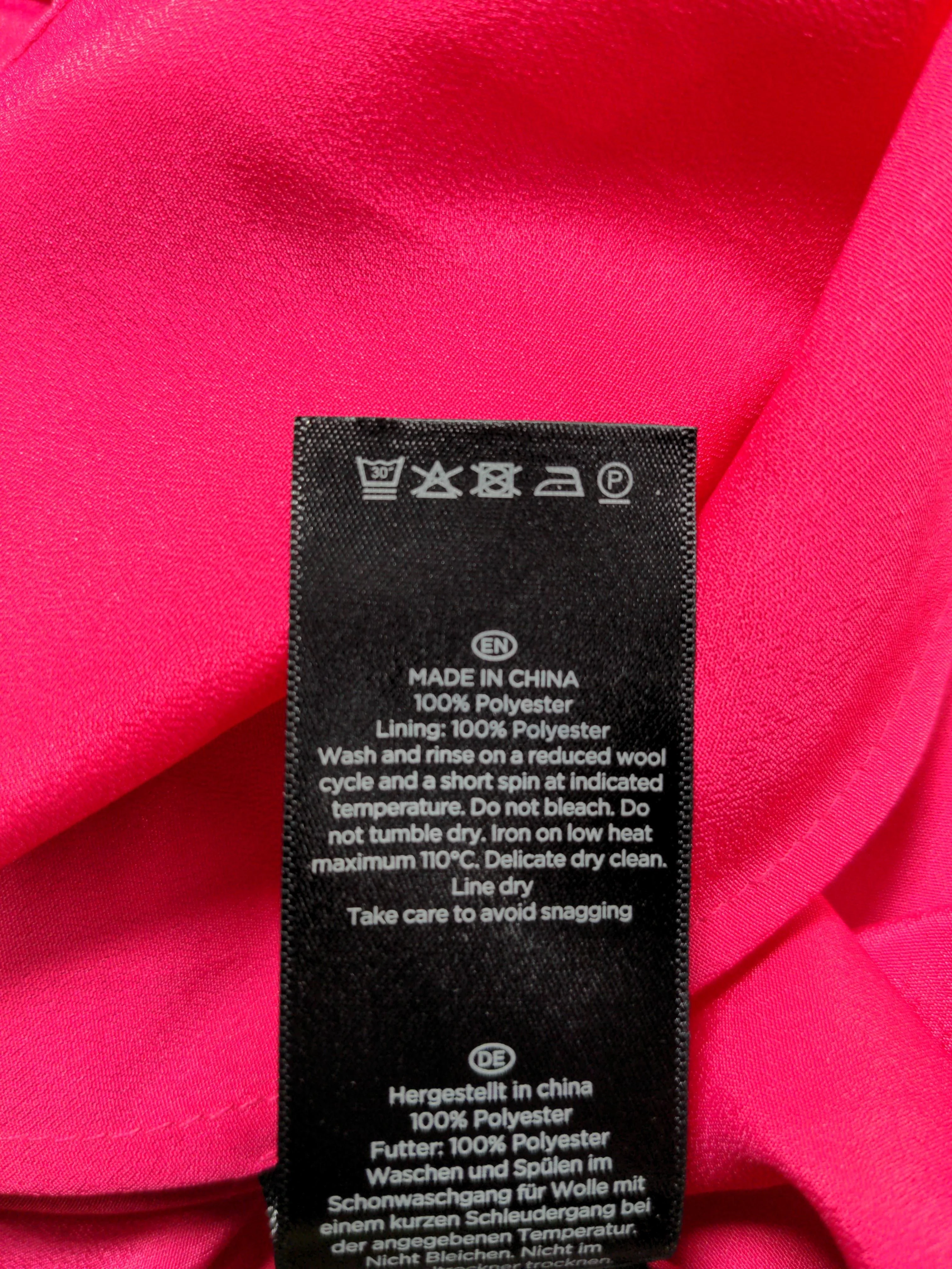 Hobbs Skater Midi Dress UK8 in Pink - Image 6